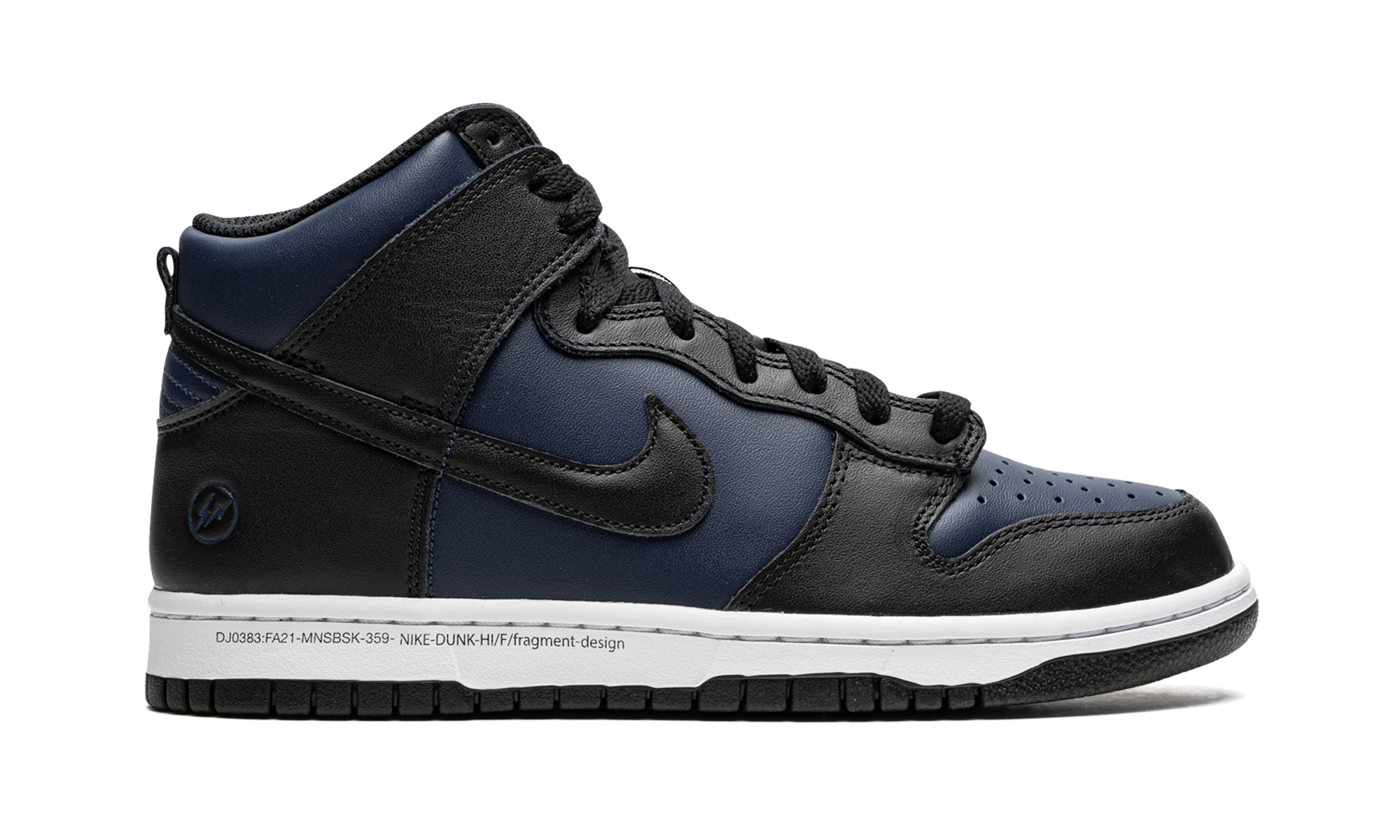 nike dunk high fragment tokyo+DJ0383-400+right view