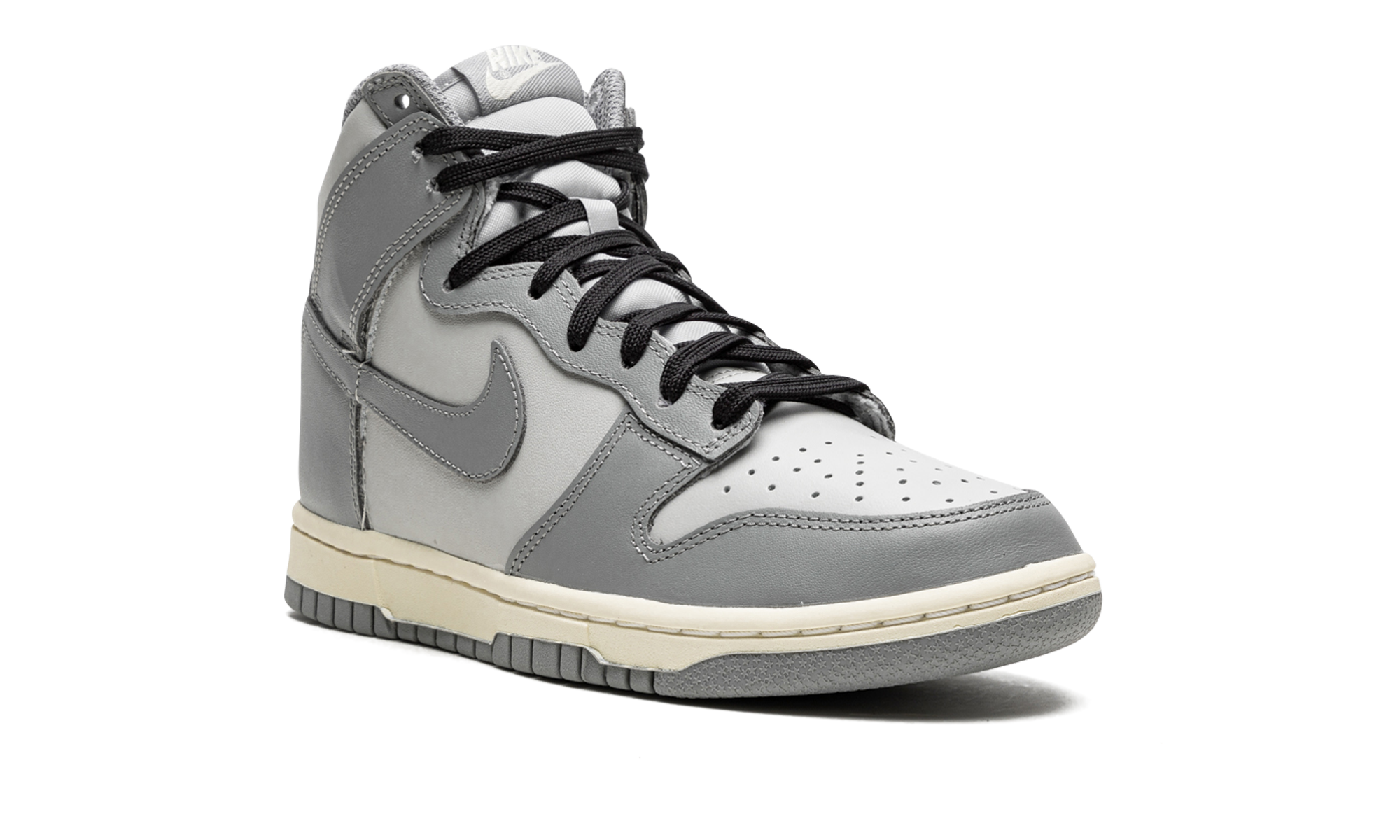 nike dunk high grey sail women s+DD1869-001+diagnol right view