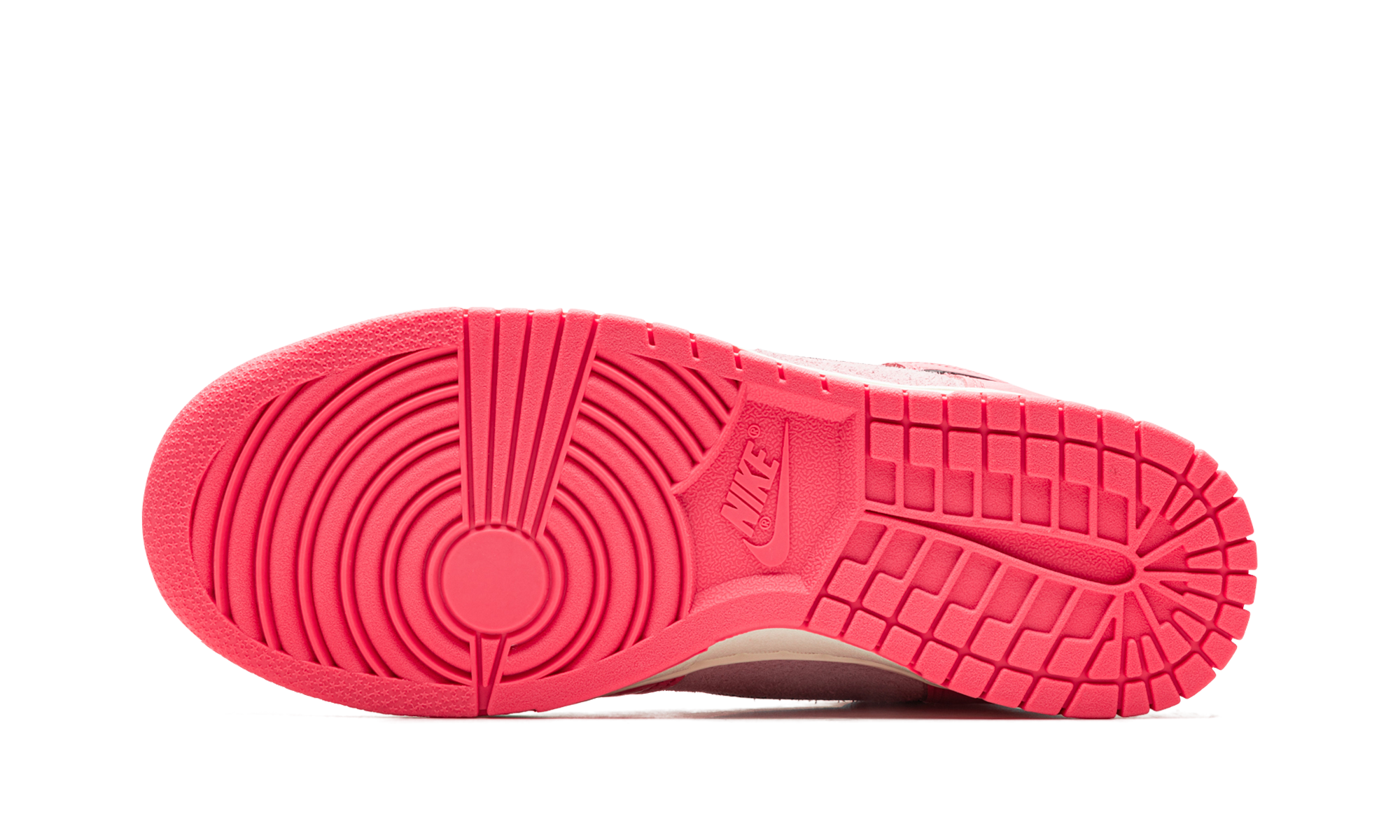 nike dunk high hoops pack pink women s+DX3359-600+bottom view
