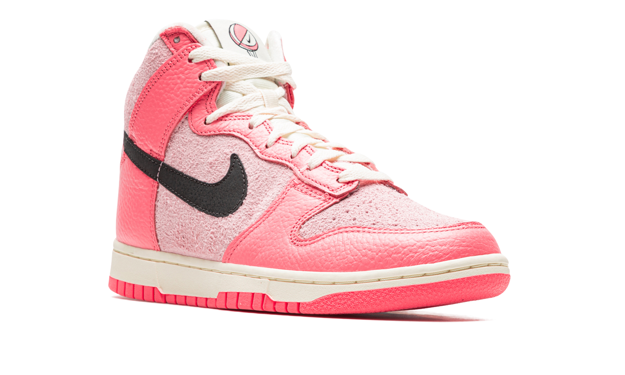 nike dunk high hoops pack pink women s+DX3359-600+diagnol right view