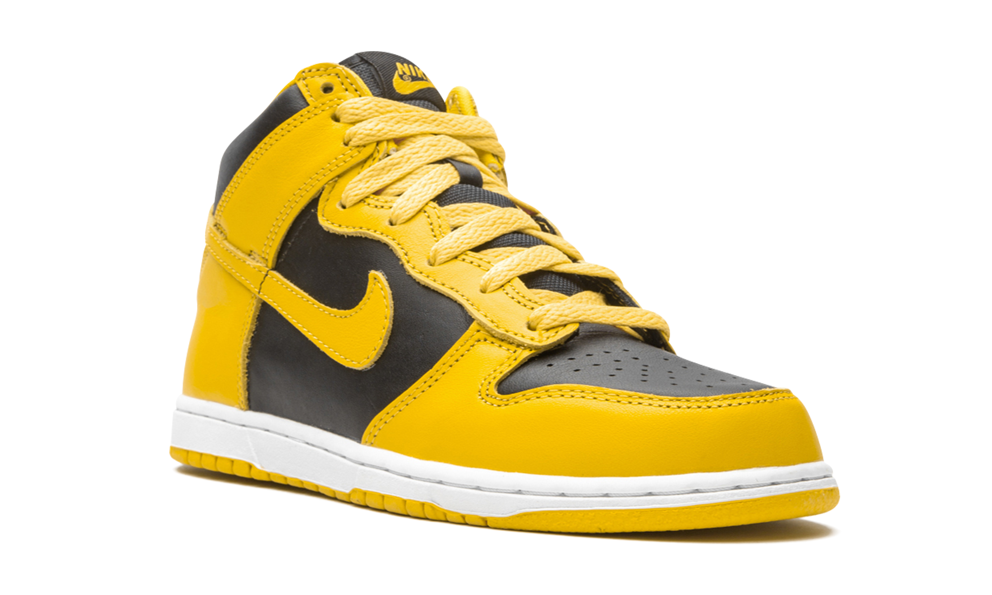 nike dunk high iowa 2020 ps+DC9053-002+diagnol right view
