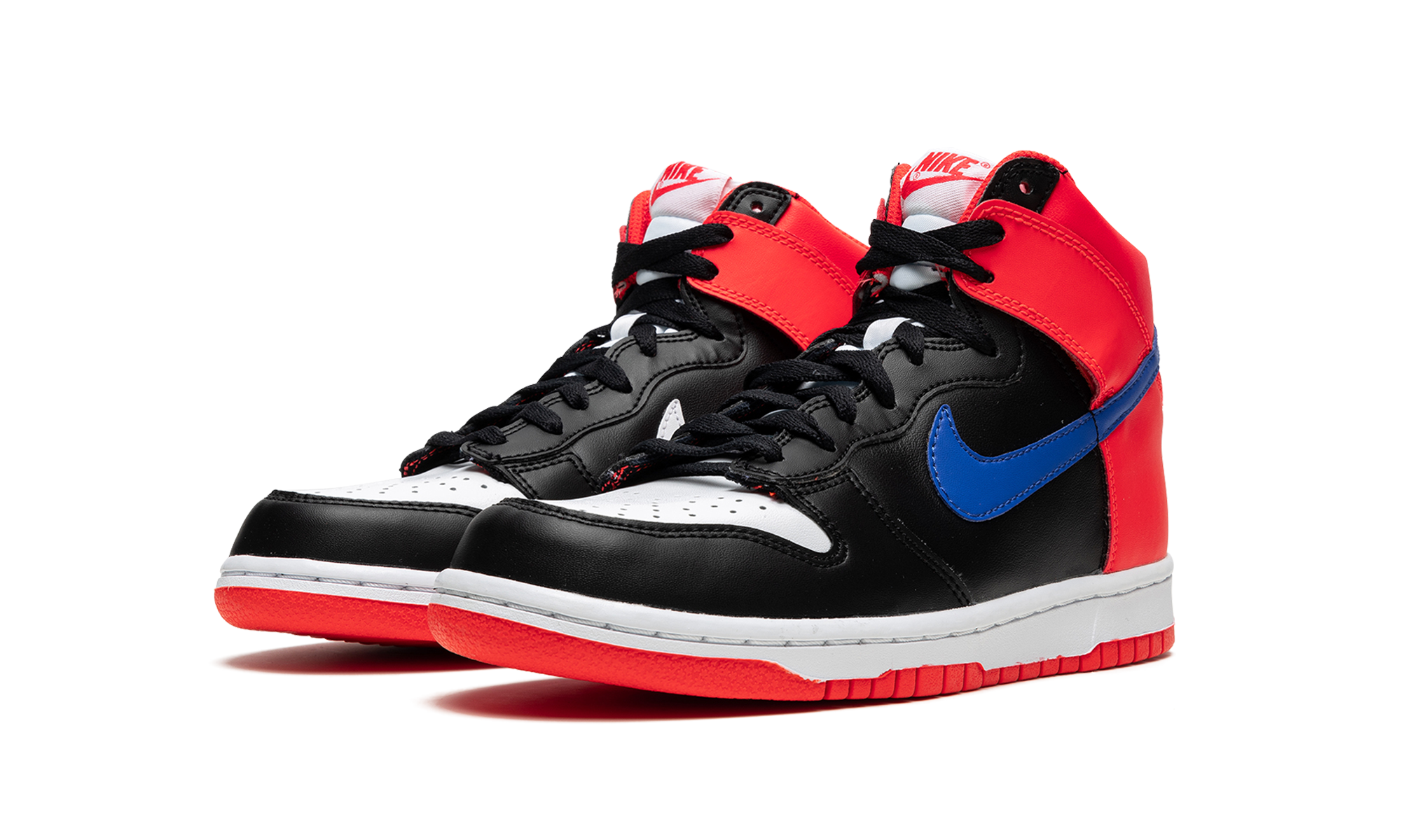nike dunk high knicks gs+DB2179-001+diagnol left view