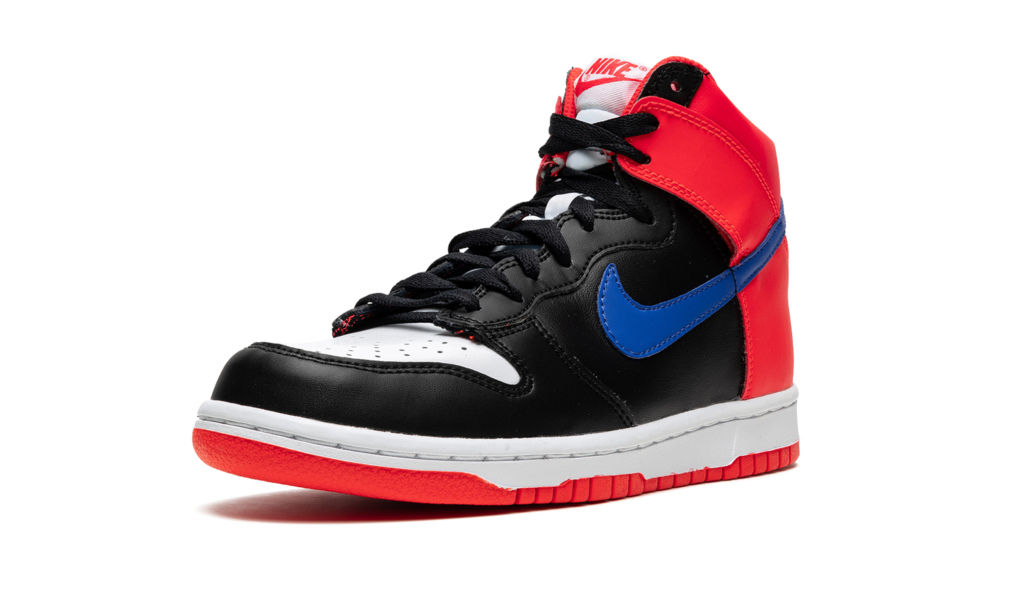 nike dunk high knicks gs+DB2179-001+left diagnol single view