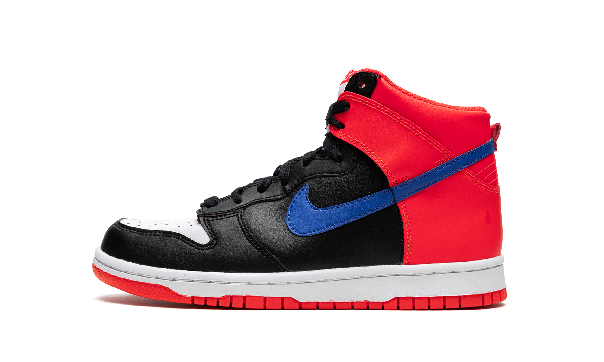 nike dunk high knicks gs+DB2179-001+diagnol right view 1