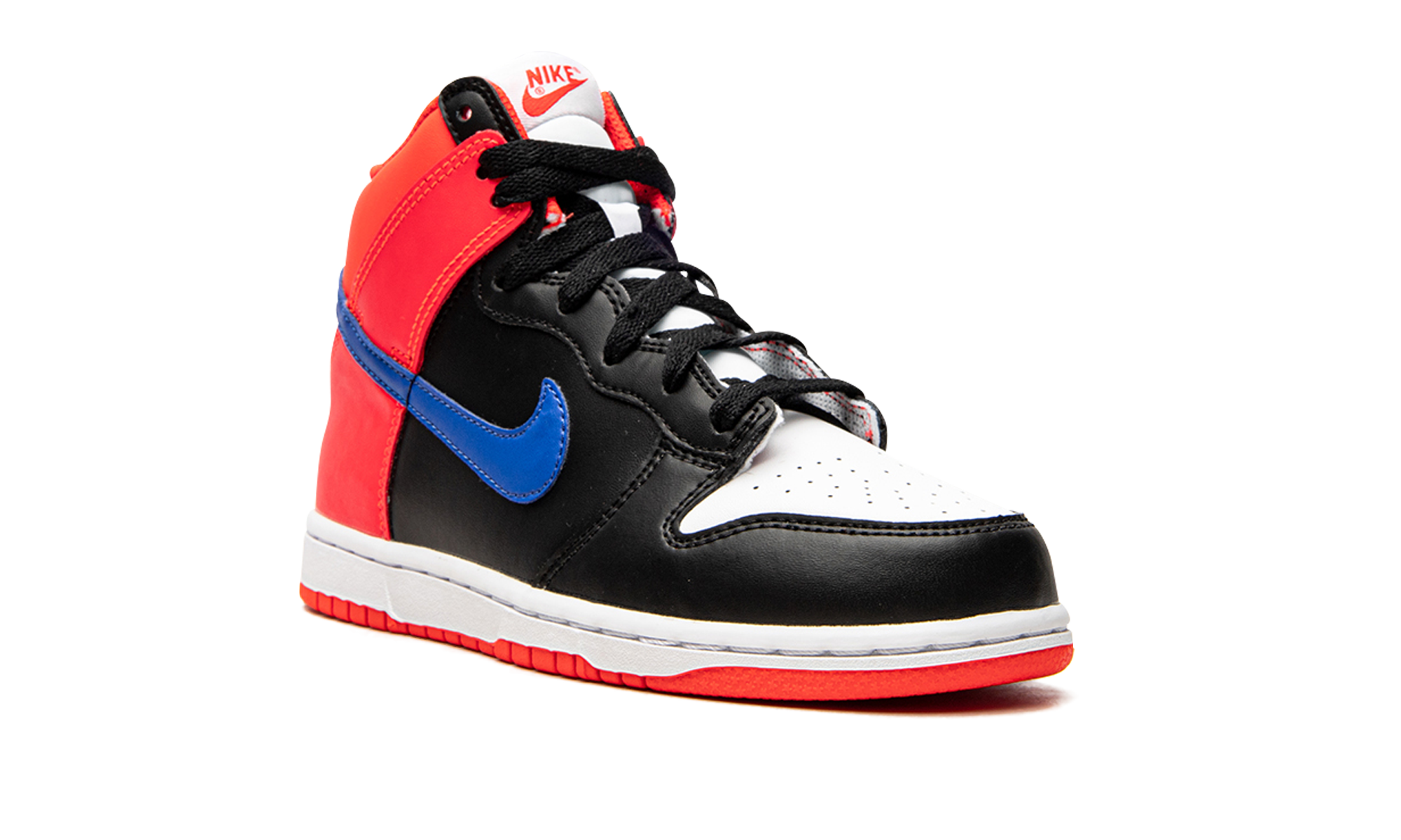 nike dunk high knicks ps+DD2314-001+diagnol right view