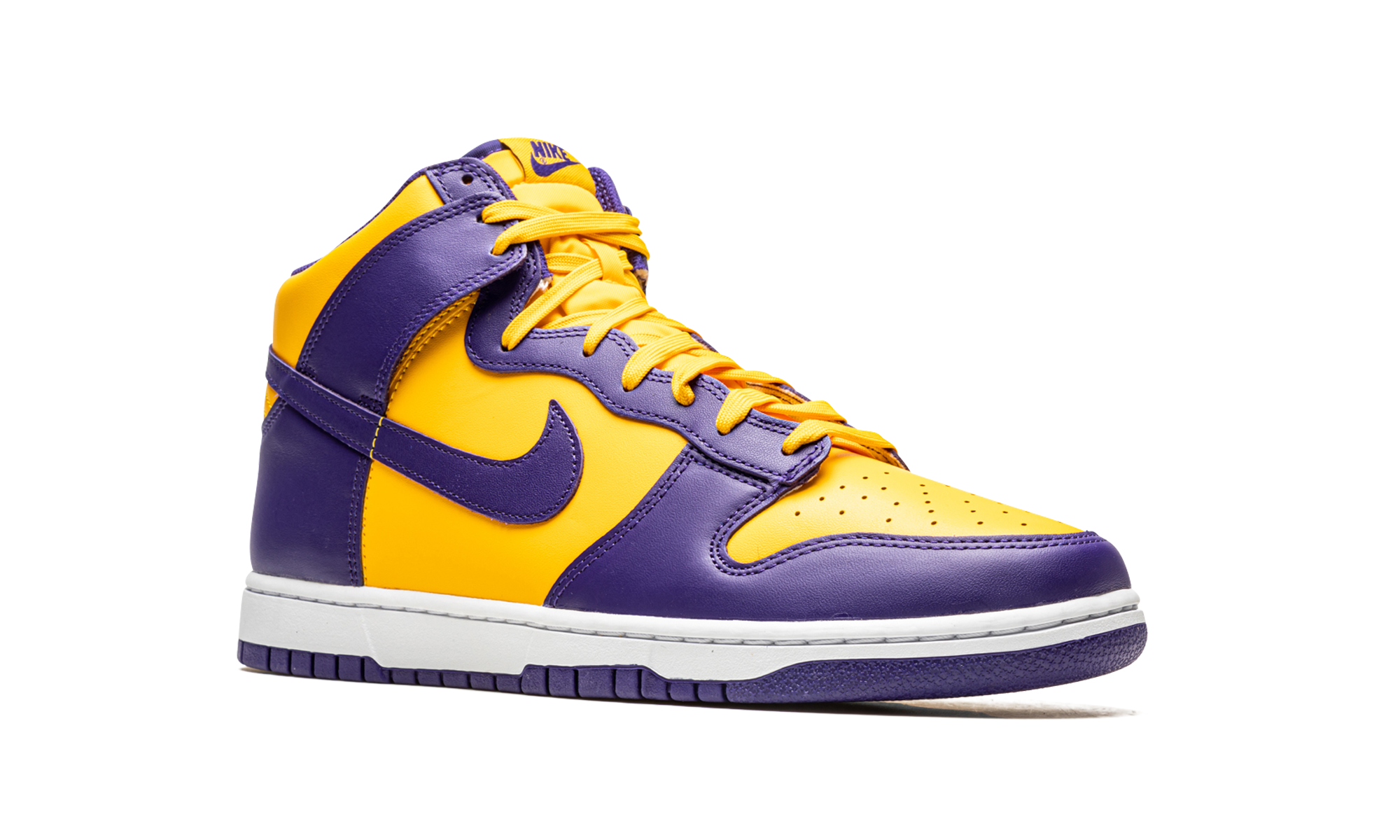 nike dunk high lakers+DD1399-500+diagnol right view