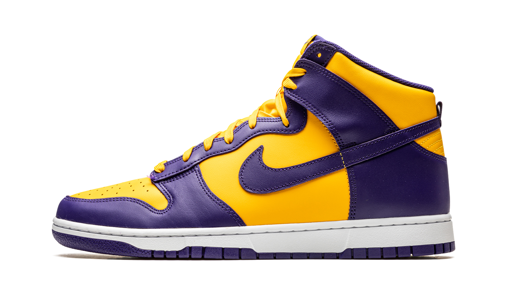 nike dunk high lakers+DD1399-500+diagnol right view 1