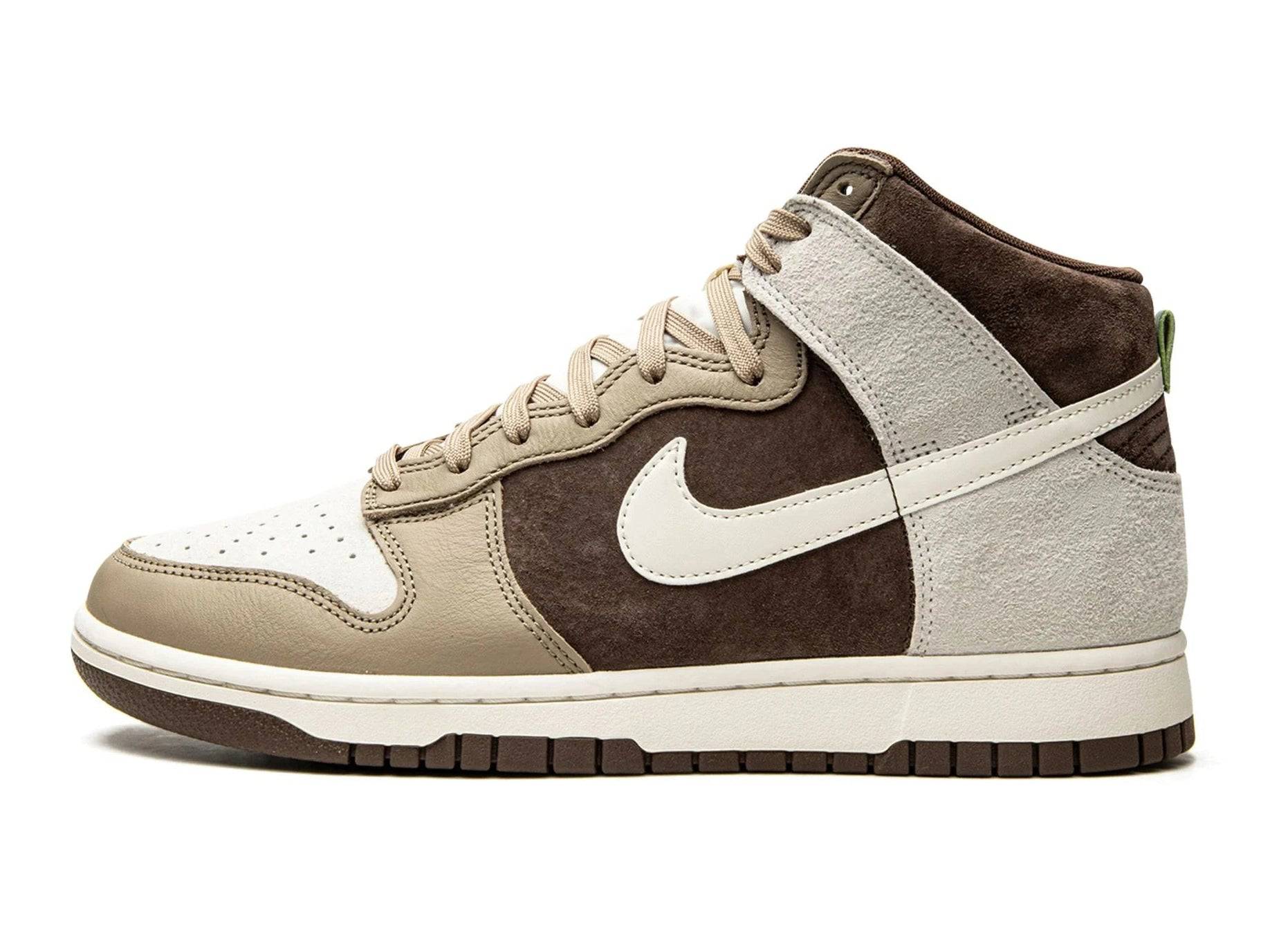 Nike Dunk High Light Chocolate