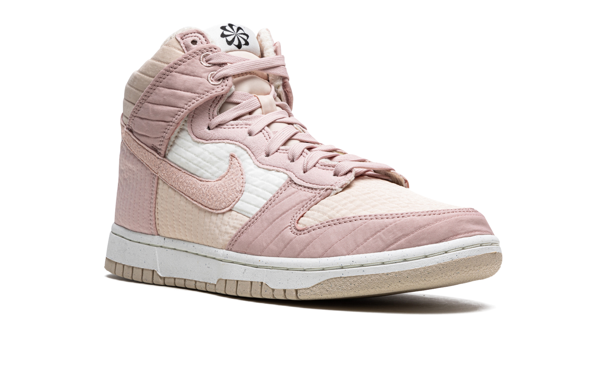 nike dunk high lx next nature pink oxford women s+DN9909-200+diagnol right view