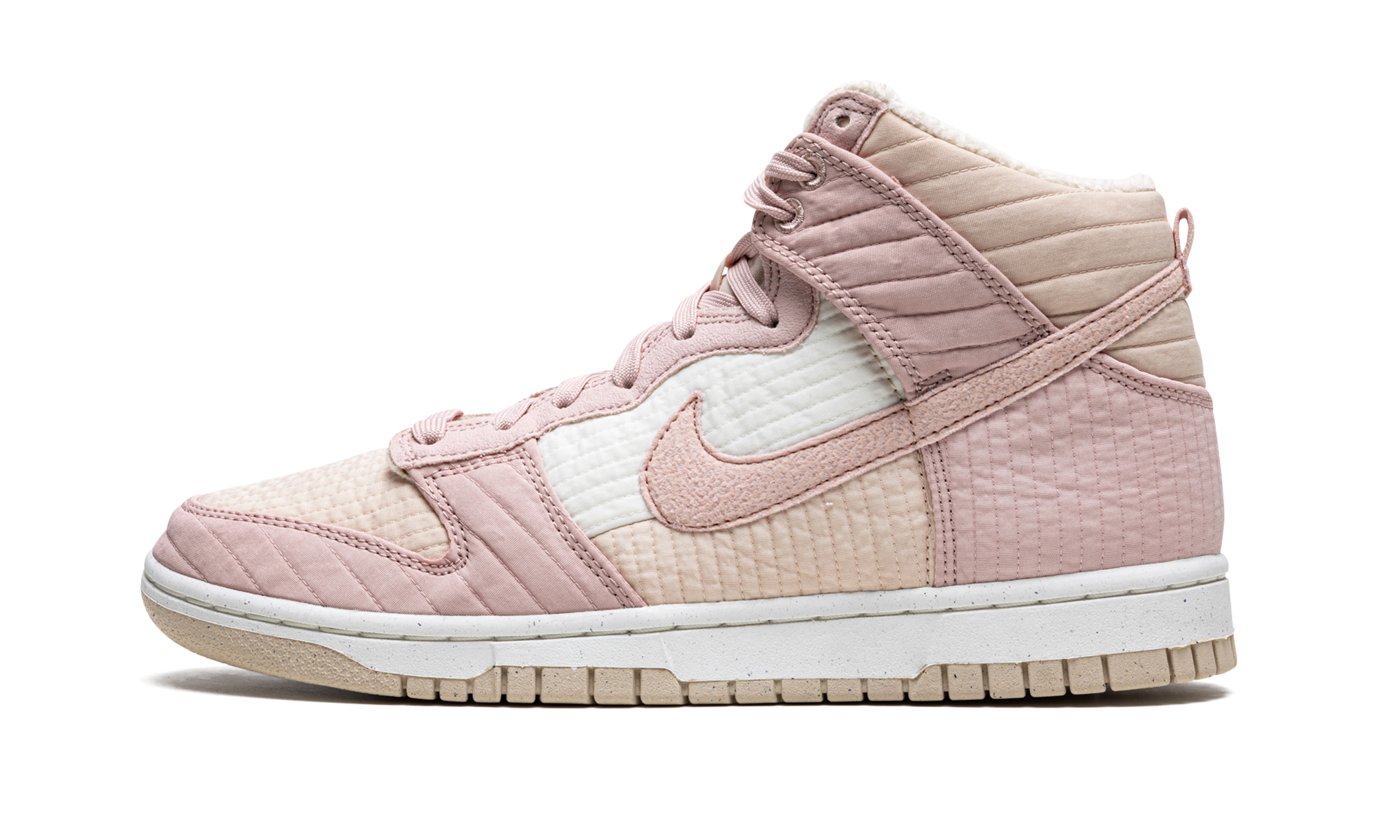 nike dunk high lx next nature pink oxford women s+DN9909-200+diagnol right view 1