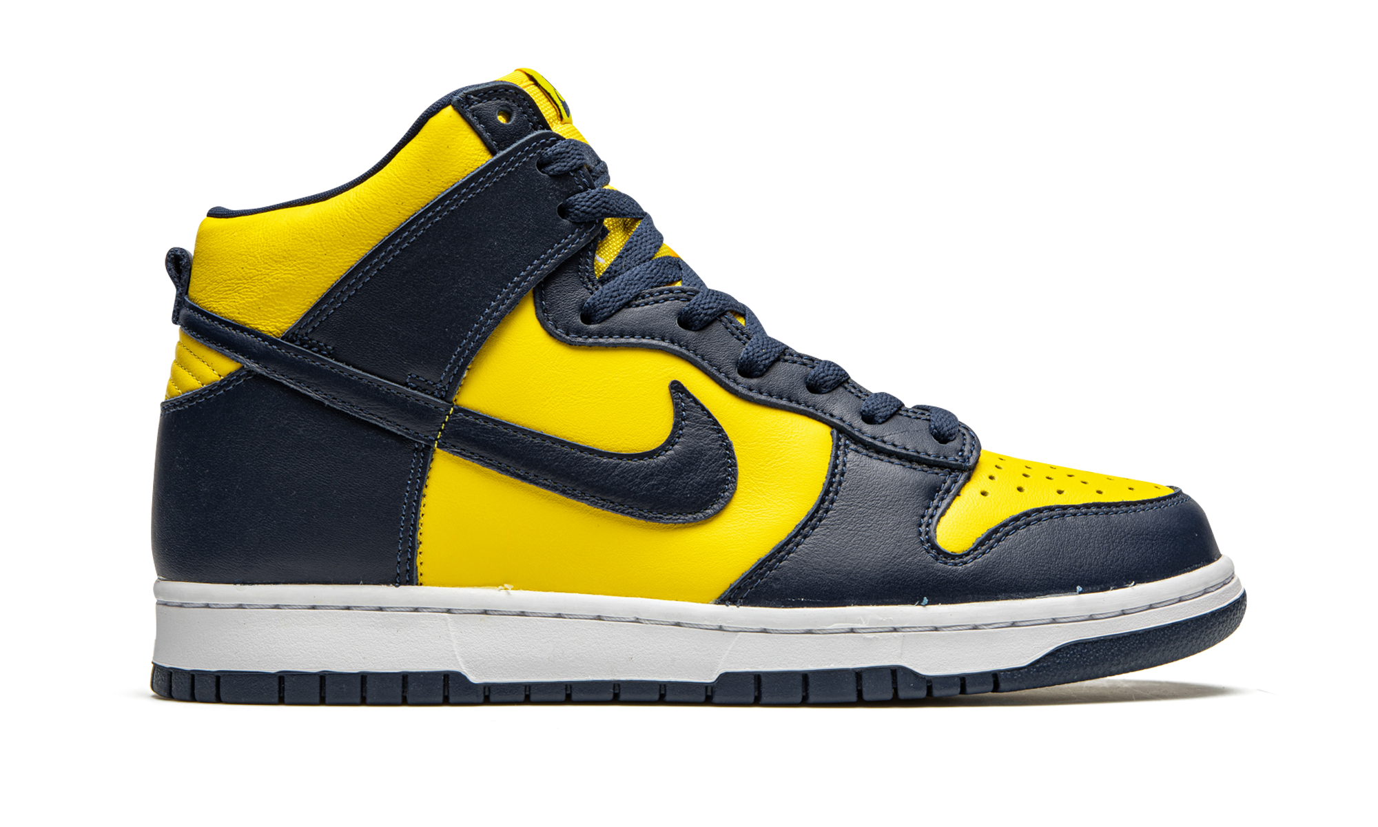 nike dunk high michigan 2020+CZ8149-700+right view