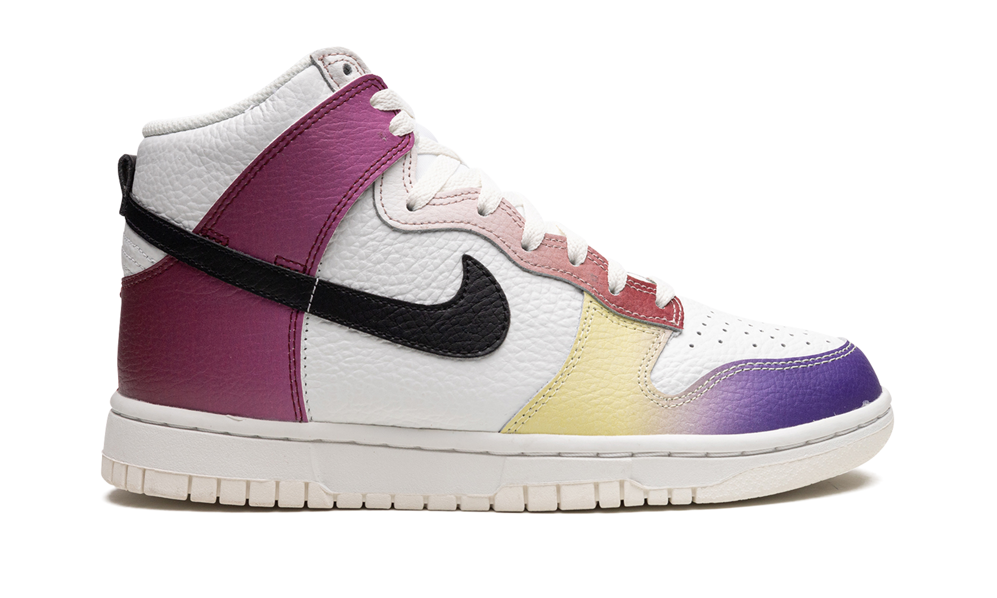 nike dunk high multi color gradient women s+FD0802-100+right view