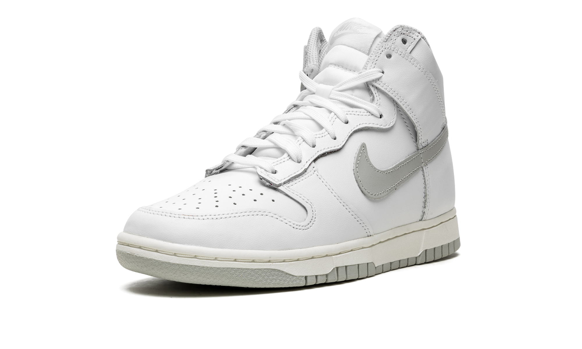nike dunk high neutral grey women s+DD1869-111+left diagnol single view