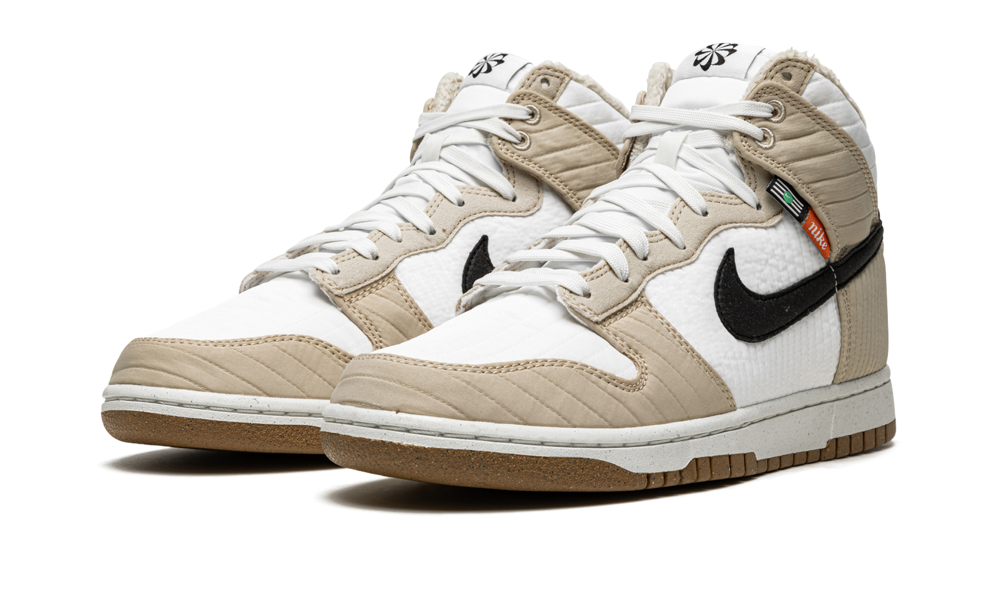 nike dunk high next nature toasty rattan+DD3362-200+diagnol left view