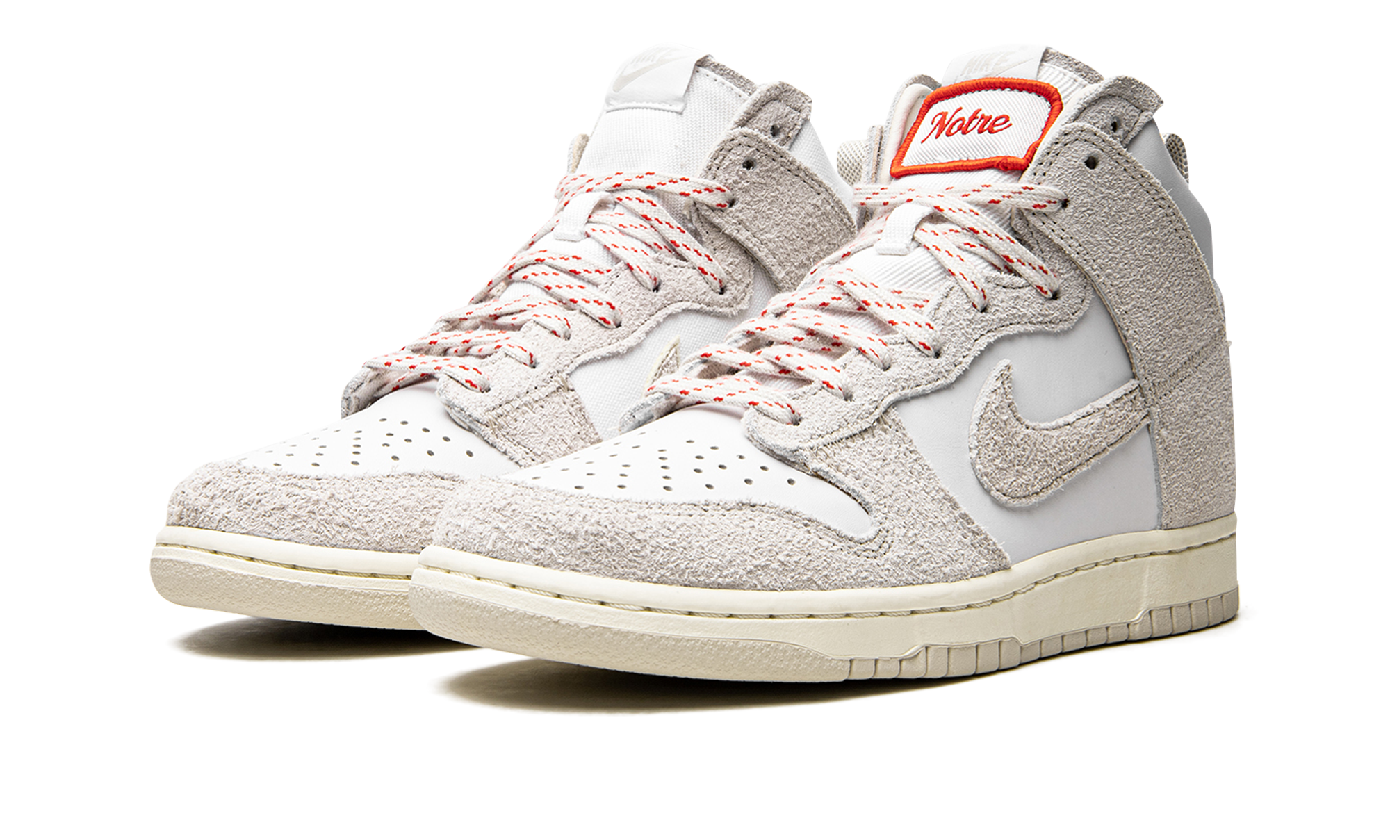 nike dunk high notre light orewood brown+CW3092-100+diagnol left view