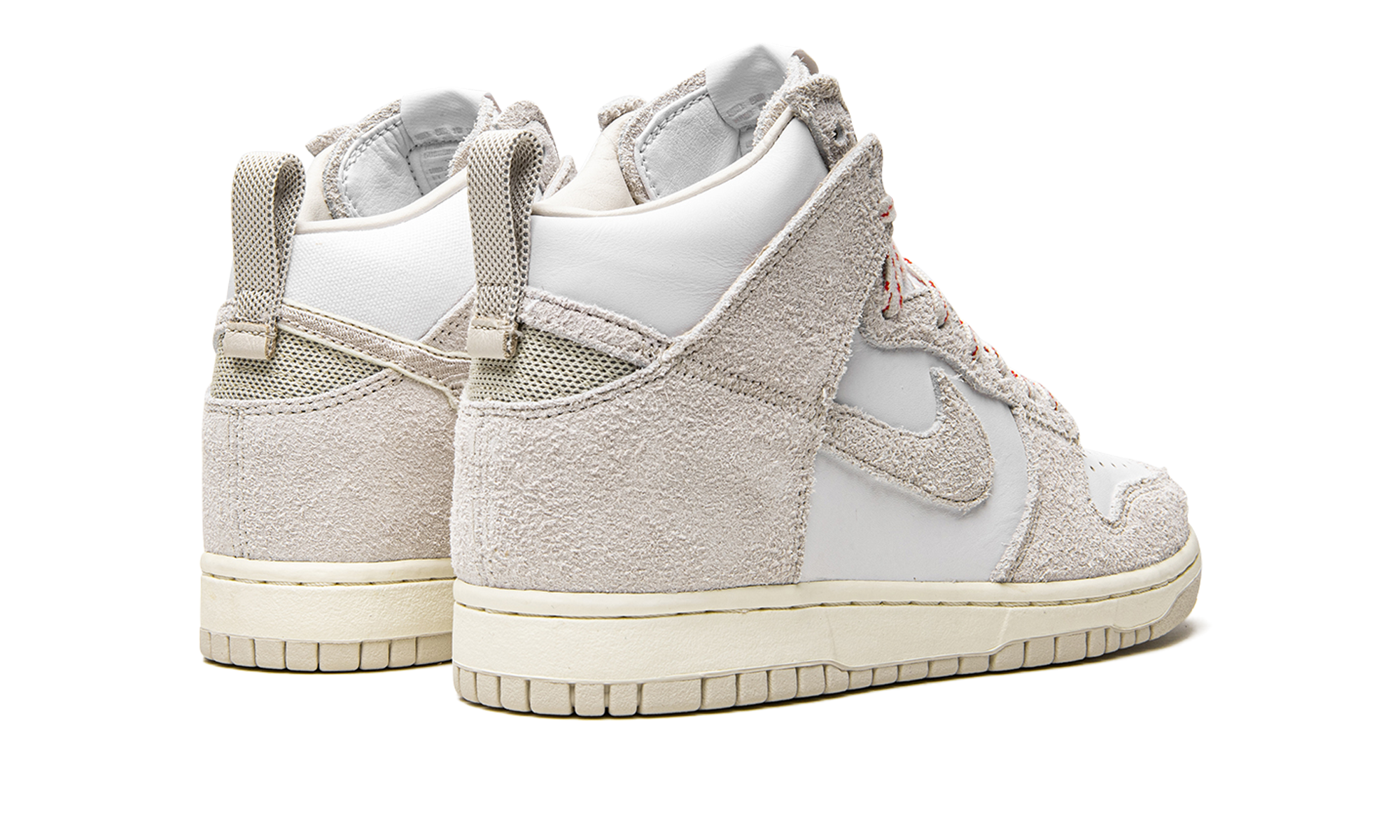 nike dunk high notre light orewood brown+CW3092-100+diagnol right behind view