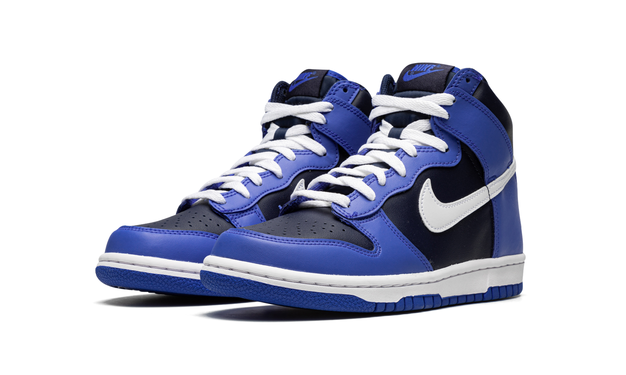 nike dunk high obsidian gs+DB2179-400+diagnol left view
