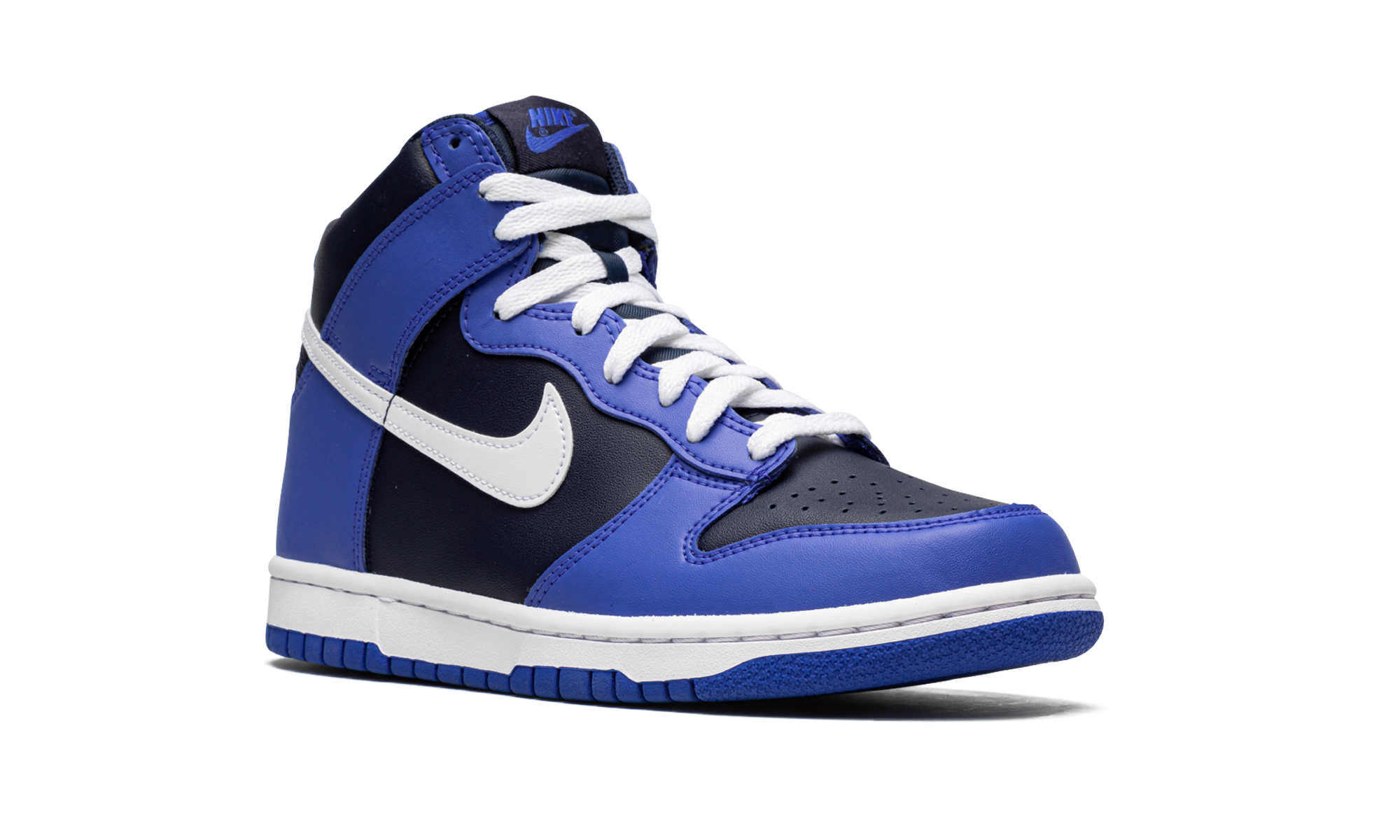 nike dunk high obsidian gs+DB2179-400+diagnol right view