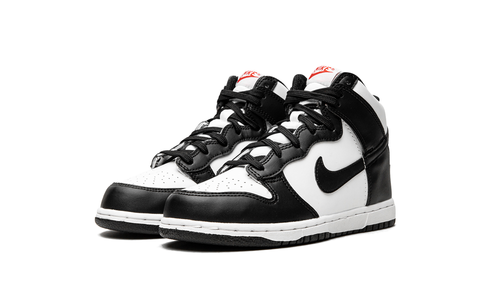 nike dunk high panda 2021 ps+DD2314-103+diagnol left view