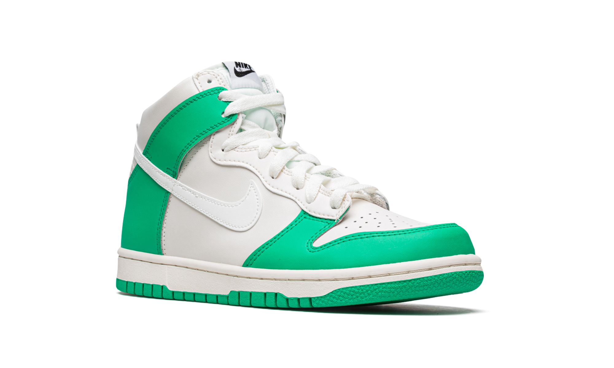 nike dunk high phantom stadium green gs+DB2179-002+diagnol right view
