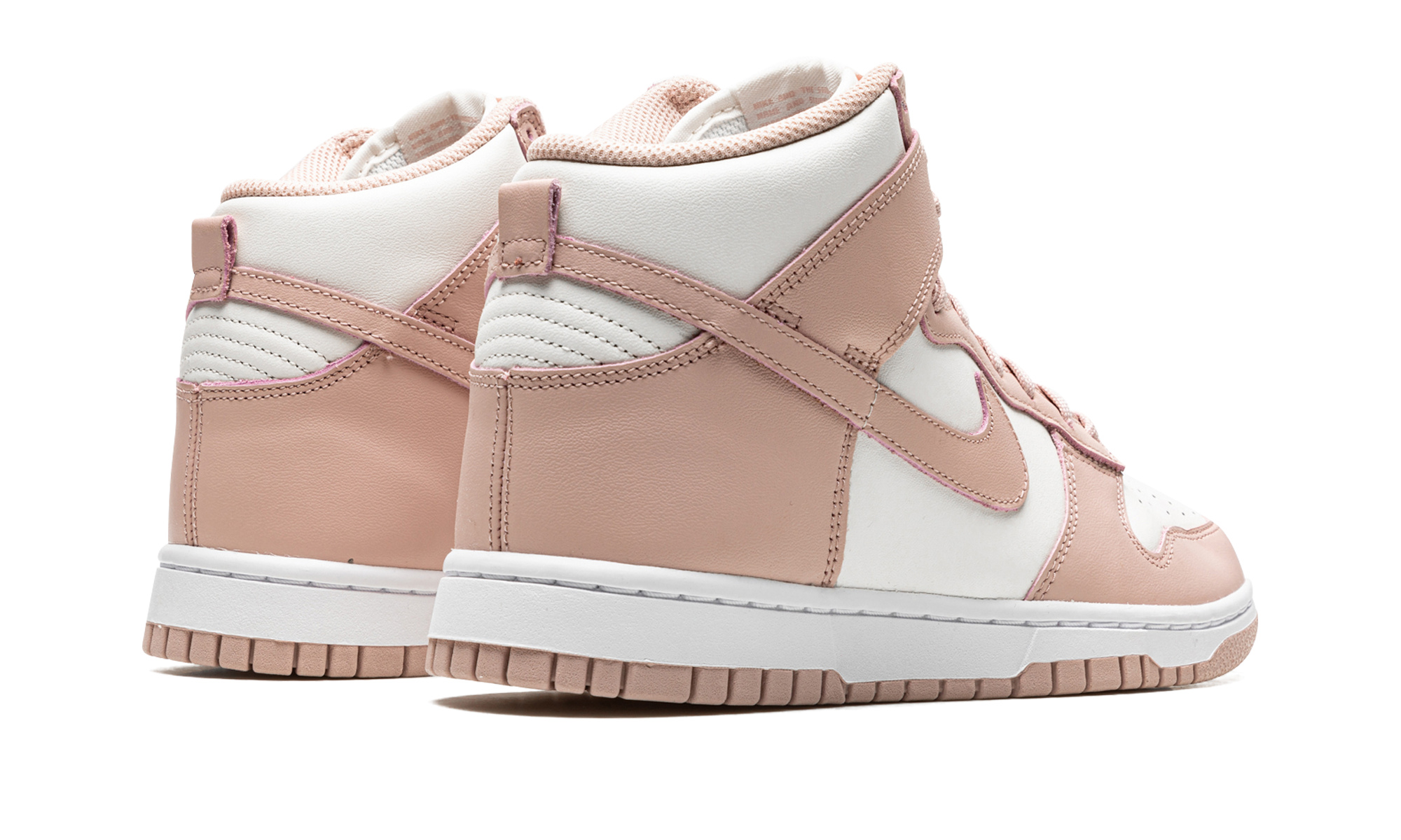 nike dunk high pink oxford women s+DD1869-003+diagnol right behind view