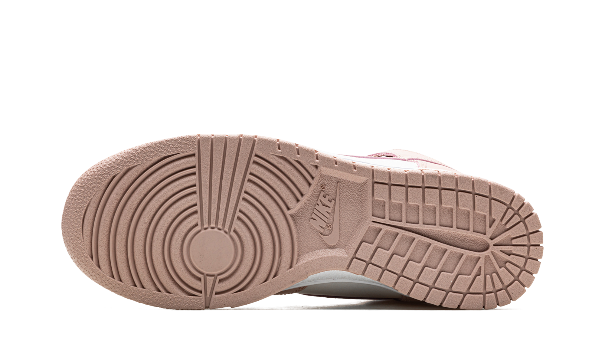 nike dunk high pink oxford women s+DD1869-003+bottom view