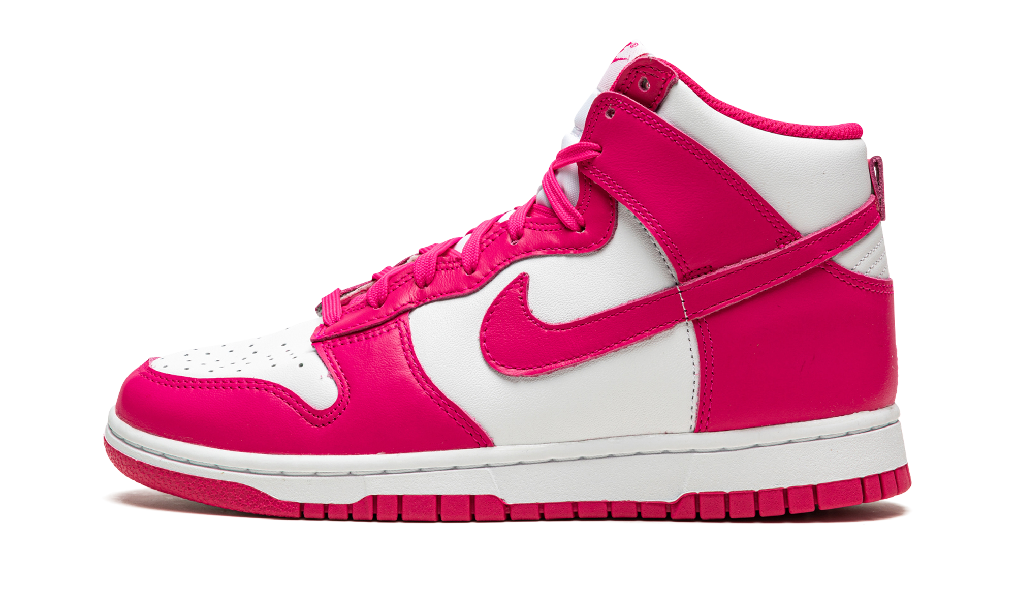 nike dunk high pink prime women s+DD1869-110+diagnol right view 1