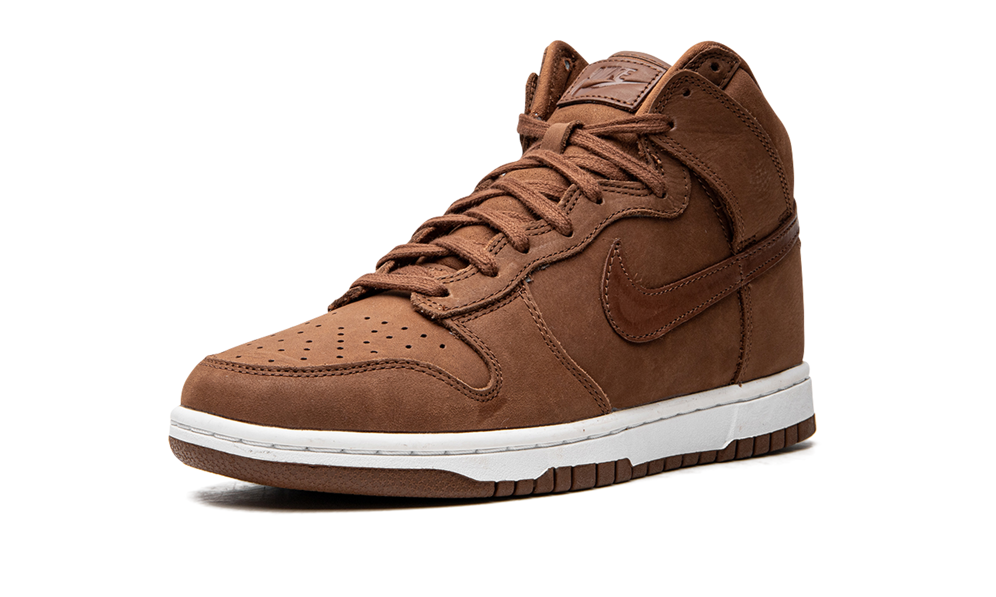 nike dunk high premium pecan women s+DX2044-200+left diagnol single view