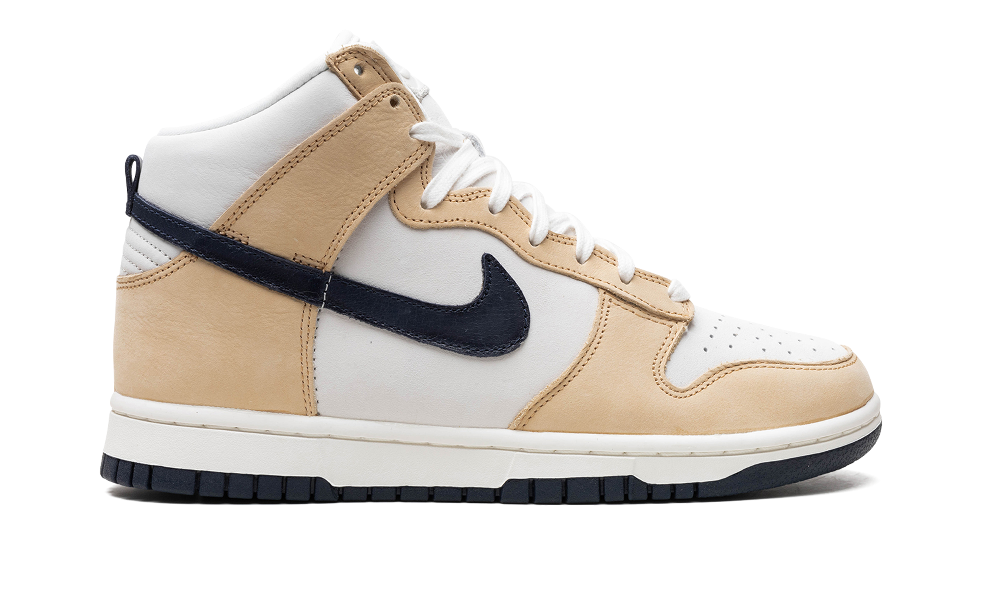 nike dunk high premium sesame women s+DX2044-101+right view