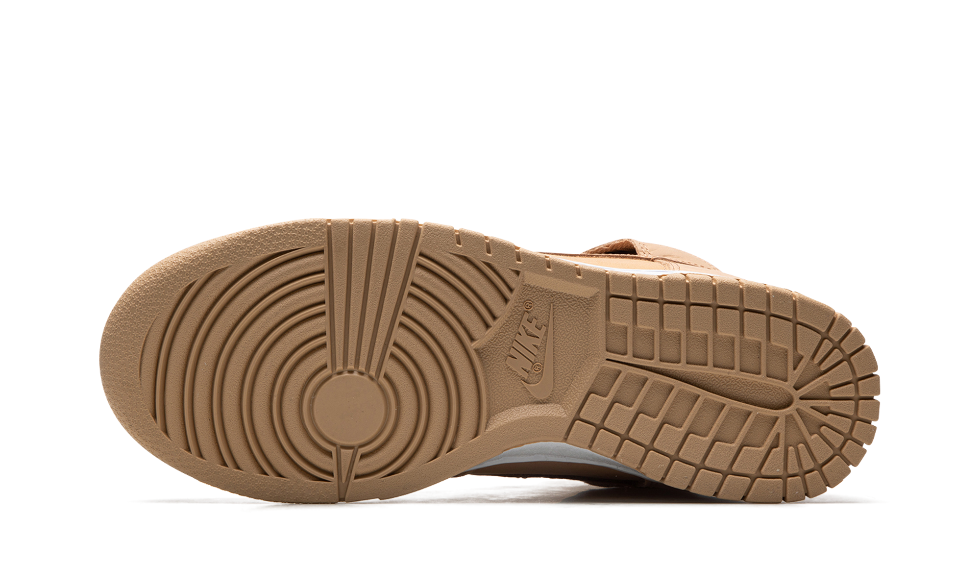 nike dunk high premium vachetta tan women s+DX2044-201+bottom view