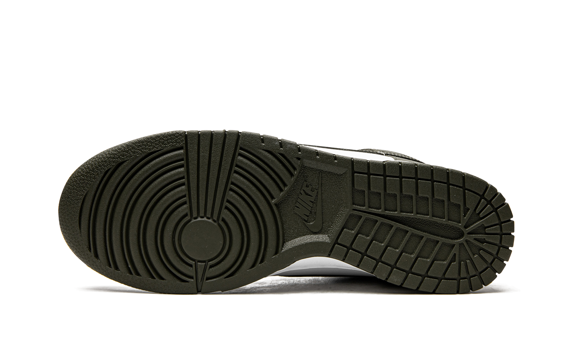 nike dunk high retro cargo khaki 2021+DD1399-107+bottom view