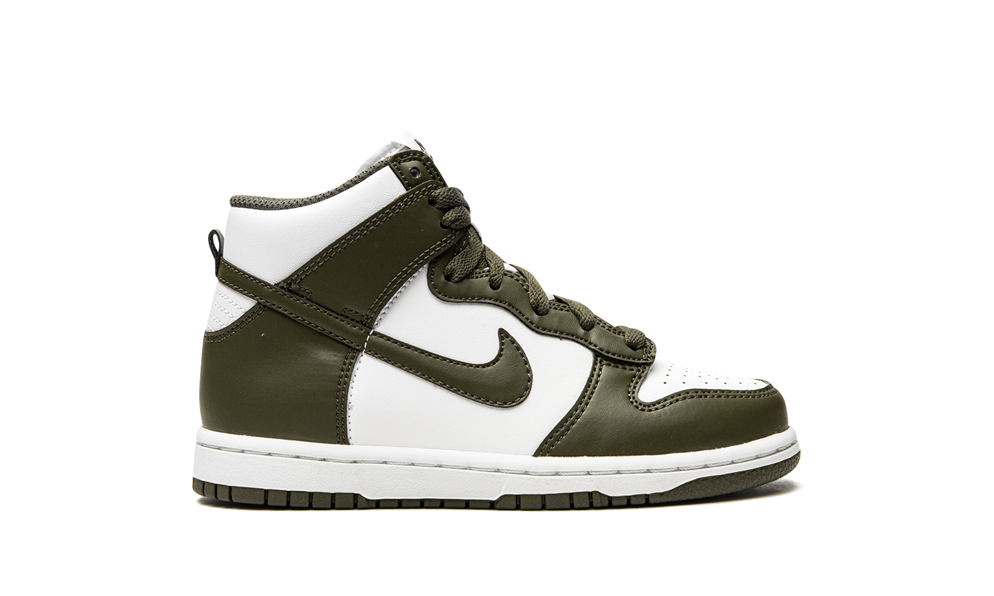 nike dunk high retro cargo khaki ps+DD2314-105+right view