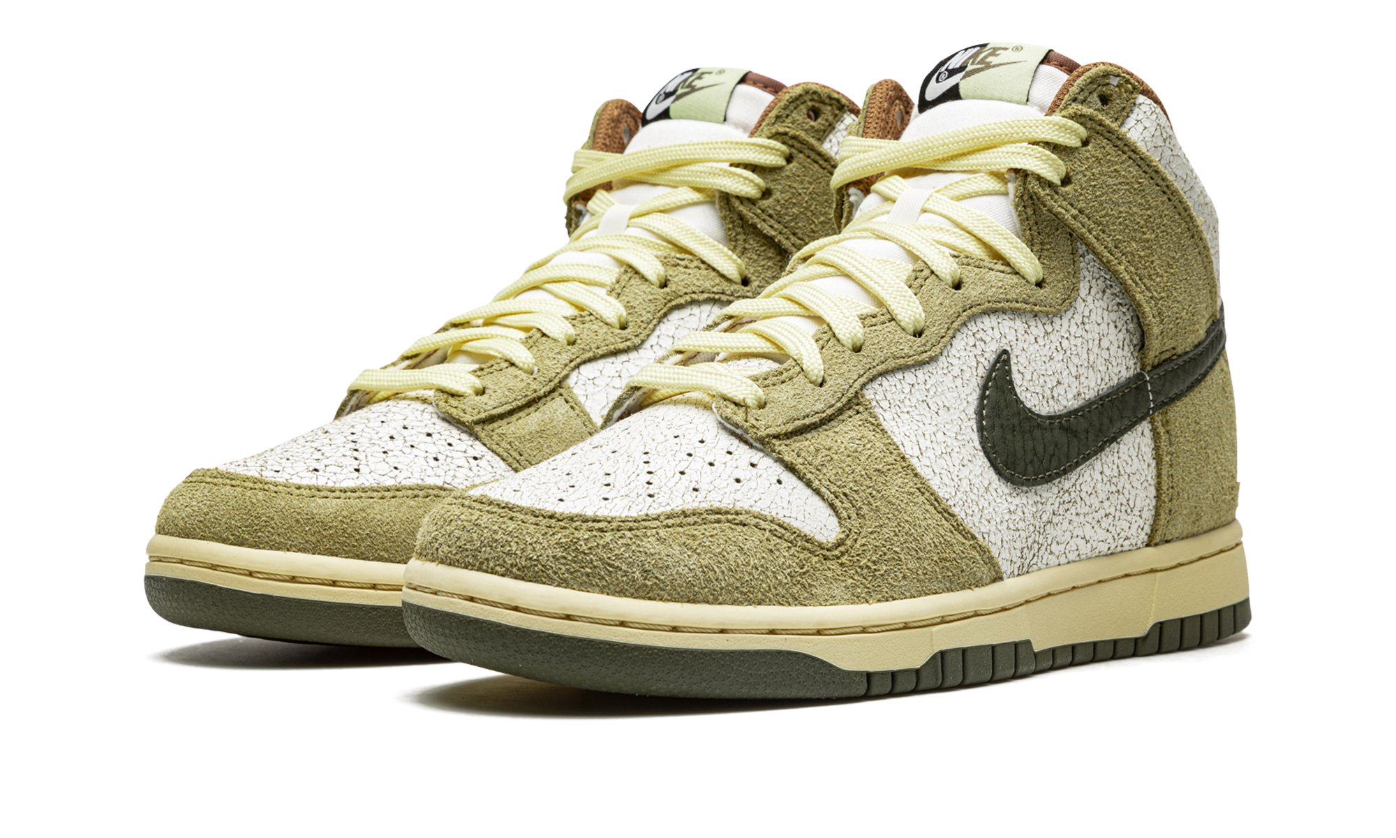 nike dunk high retro re raw halloween 2021+DO6713-300+diagnol left view