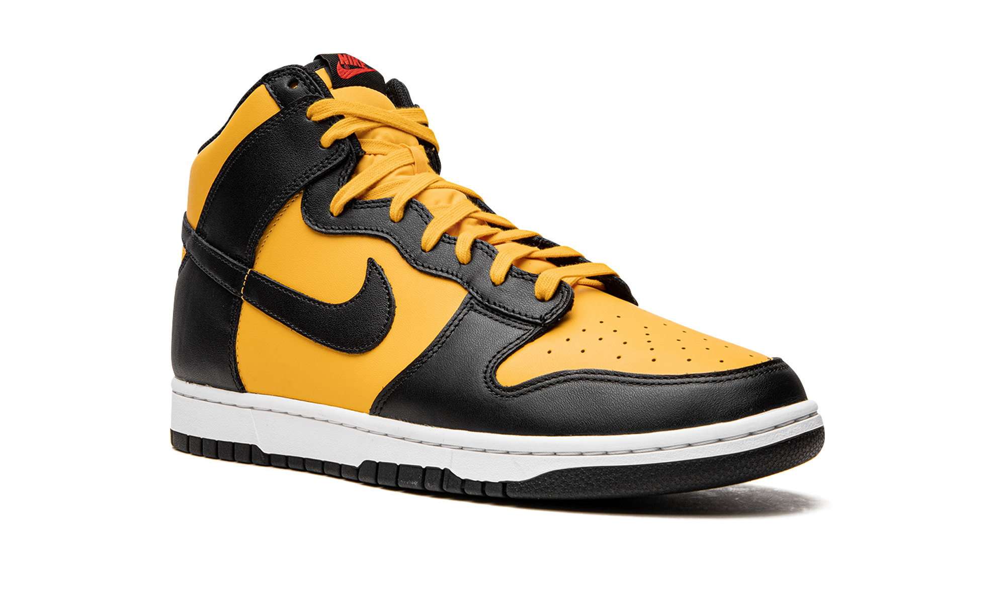 nike dunk high retro reverse goldenrod+DD1399-700+diagnol right view