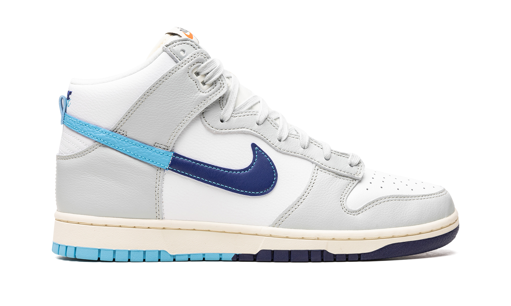 nike dunk high retro se split baltic blue+DZ2535-100+right view