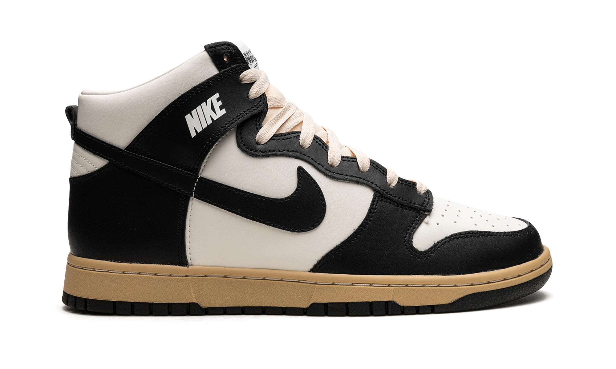 nike dunk high retro vintage panda women s+DZ4732-133+right view