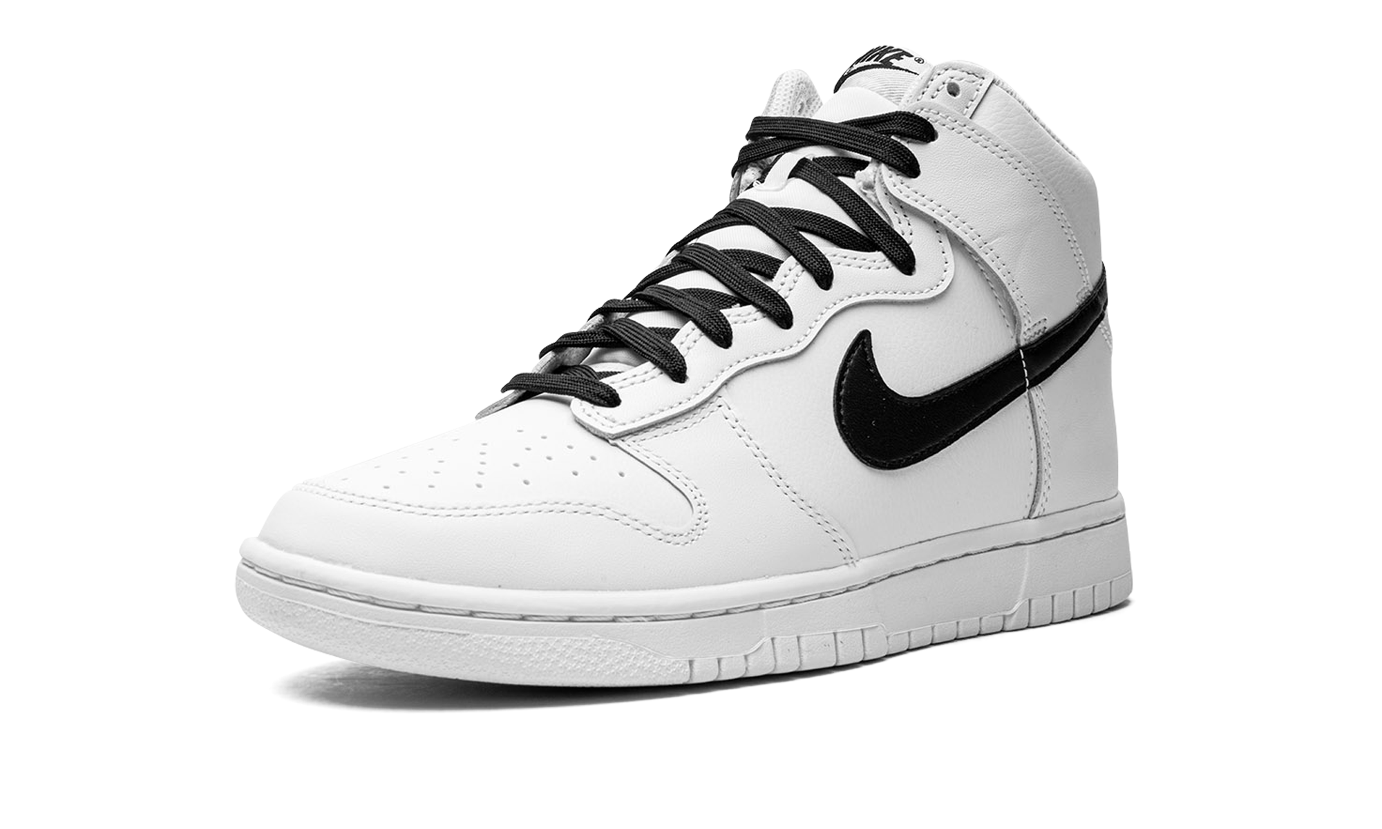 nike dunk high reverse panda+DJ6189-101+left diagnol single view