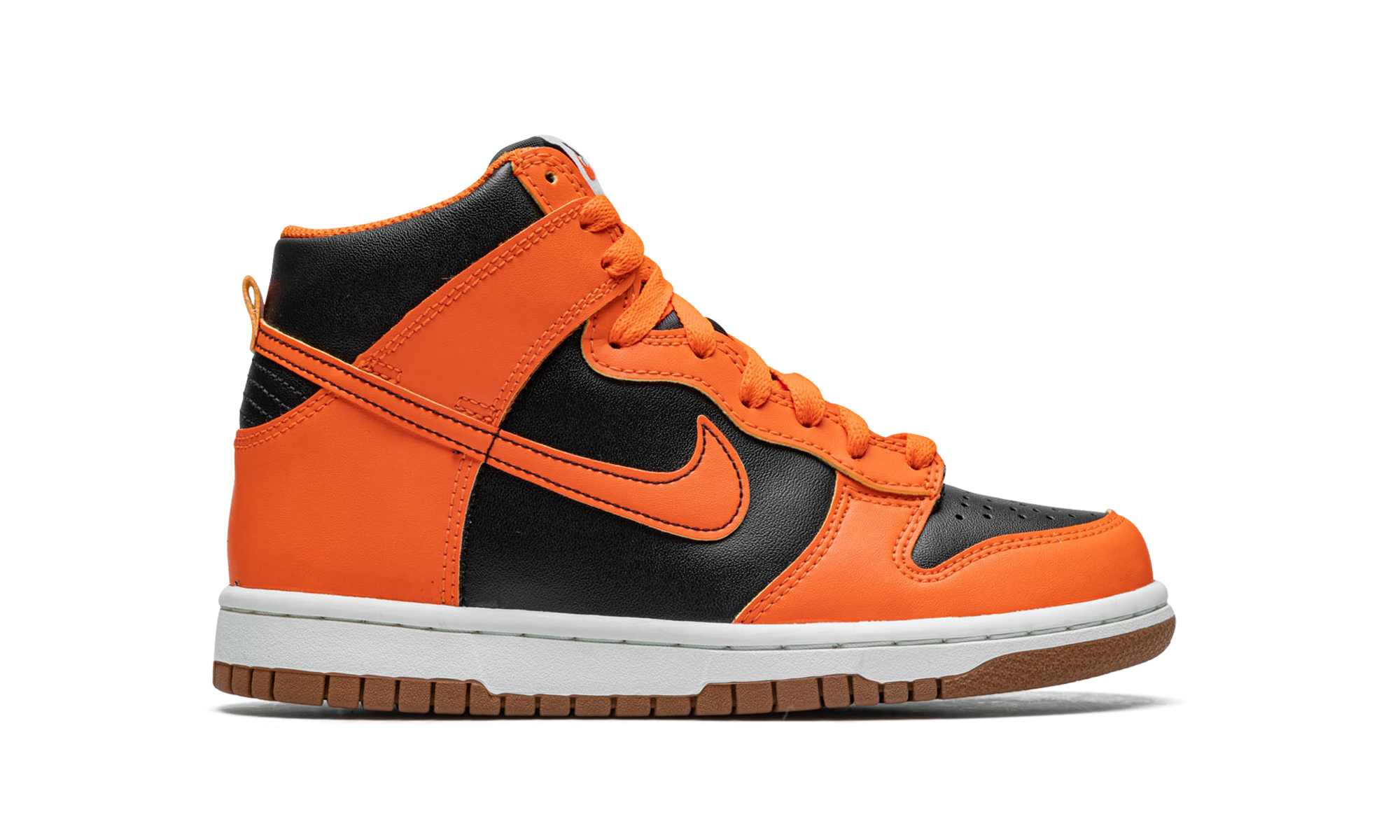 nike dunk high safety orange gs+DB2179-004+right view