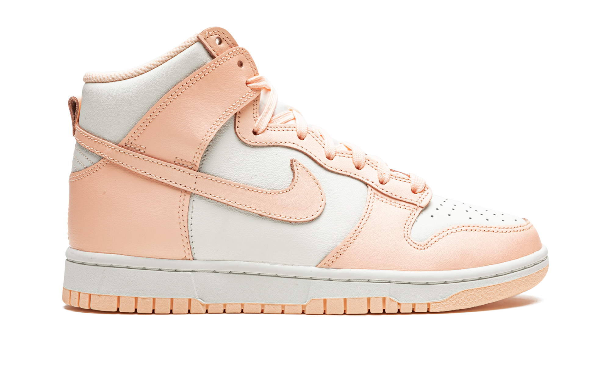 nike dunk high sail crimson tint women s+DD1869-104+right view