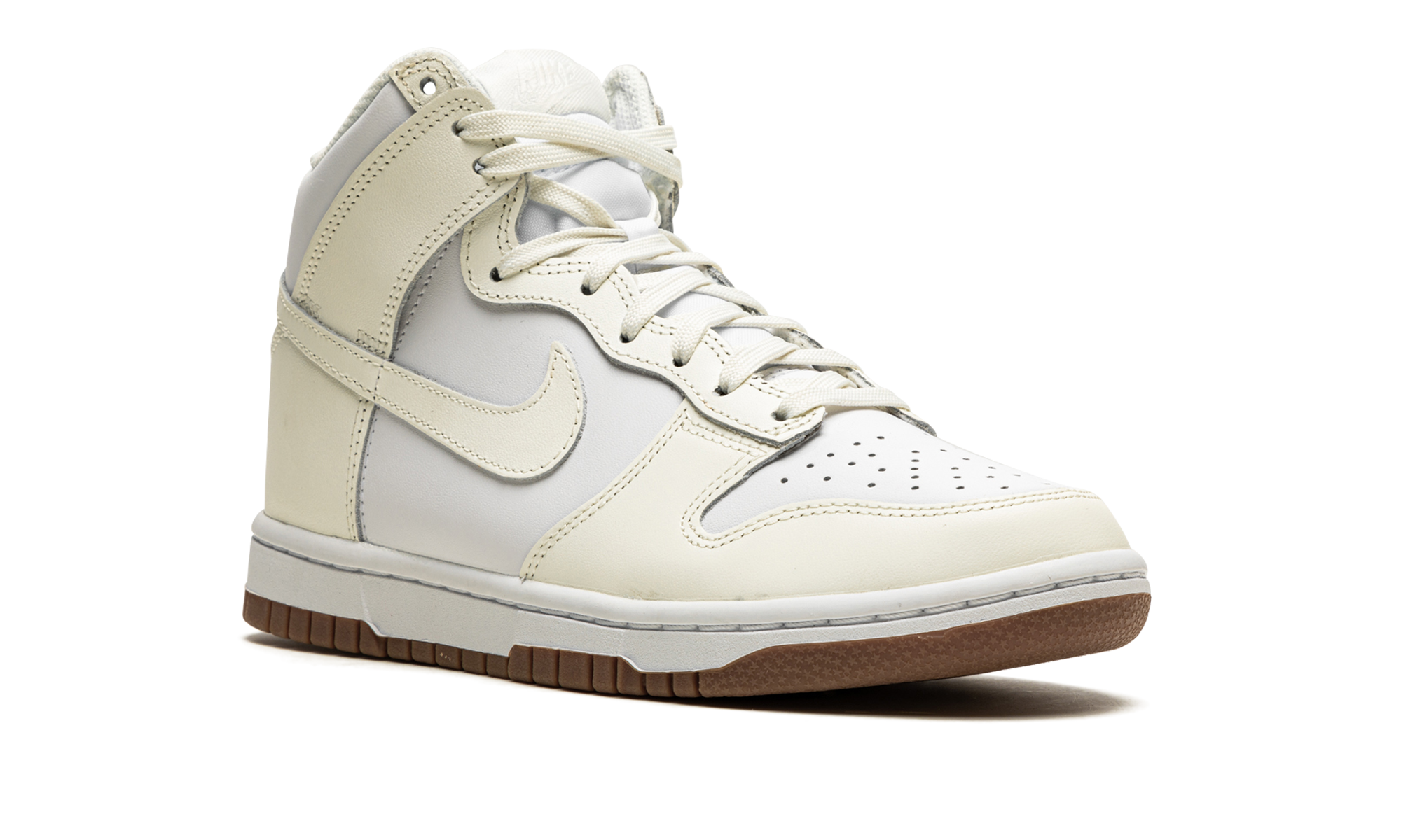 nike dunk high sail gum women s+DD1869-109+diagnol right view