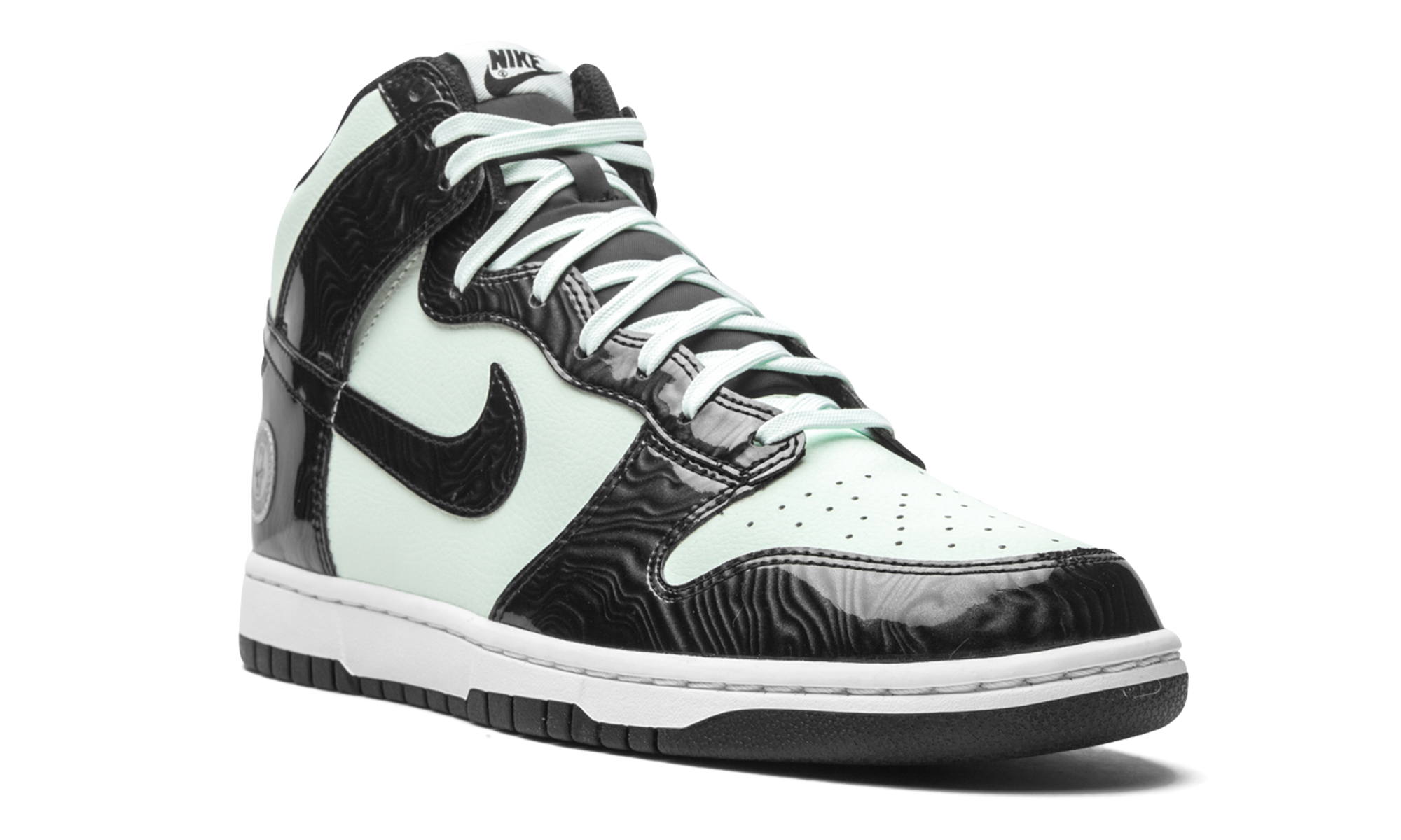 nike dunk high se all star 2021+DD1398-300+diagnol right view