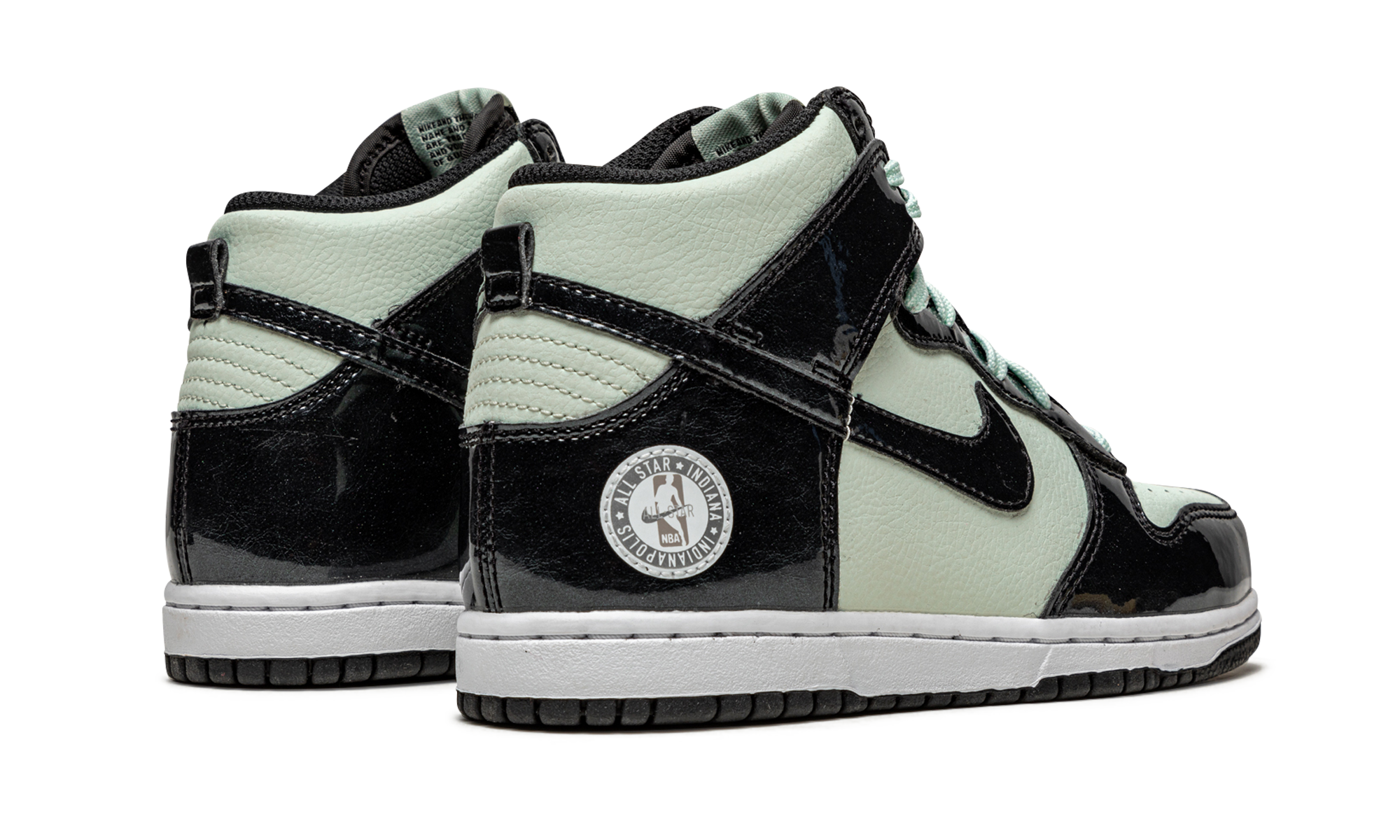 nike dunk high se all star 2021 ps+DD2313-300+diagnol right behind view