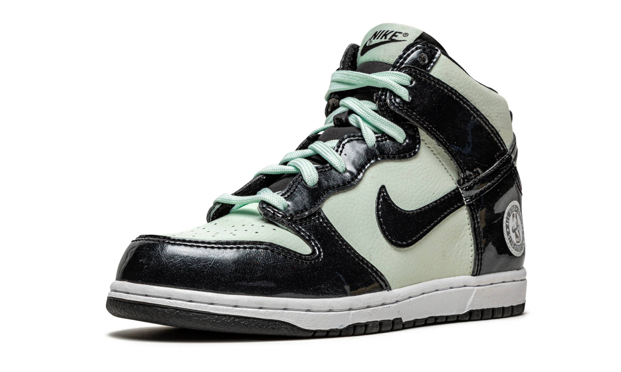 nike dunk high se all star 2021 ps+DD2313-300+left diagnol single view