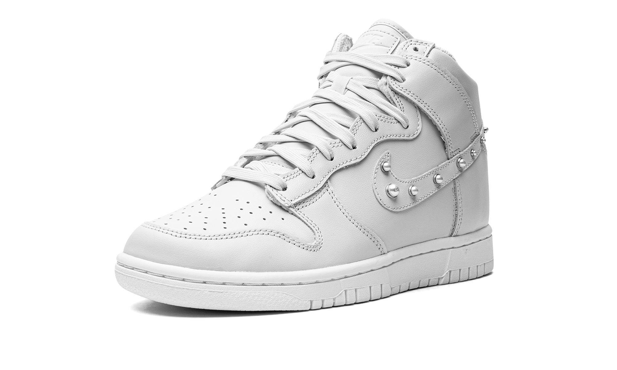 nike dunk high se pearl pure platinum women s+DR5488-001+left diagnol single view