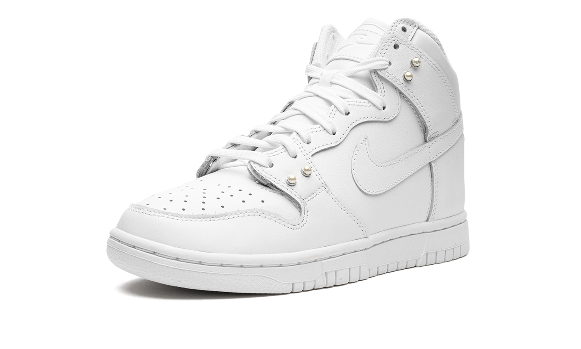 nike dunk high se pearl white women s+DM7607-100+left diagnol single view