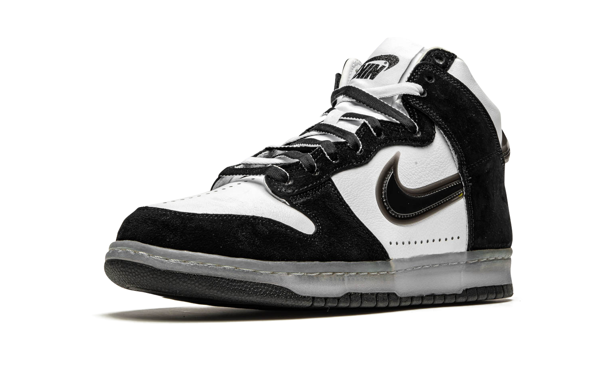 nike dunk high slam jam white black+DA1639-101+left diagnol single view