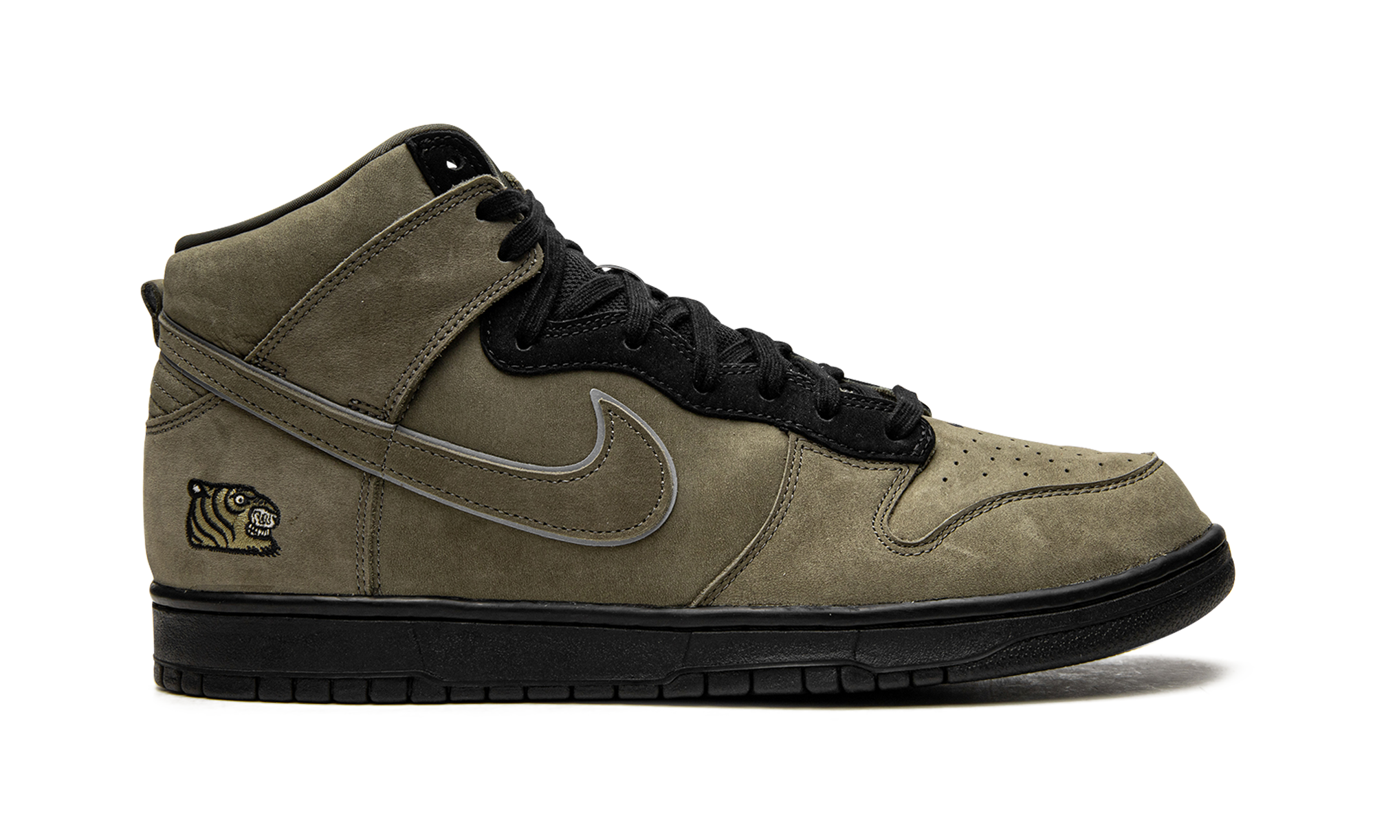 nike dunk high soulgoods olive+DR1415-200+right view