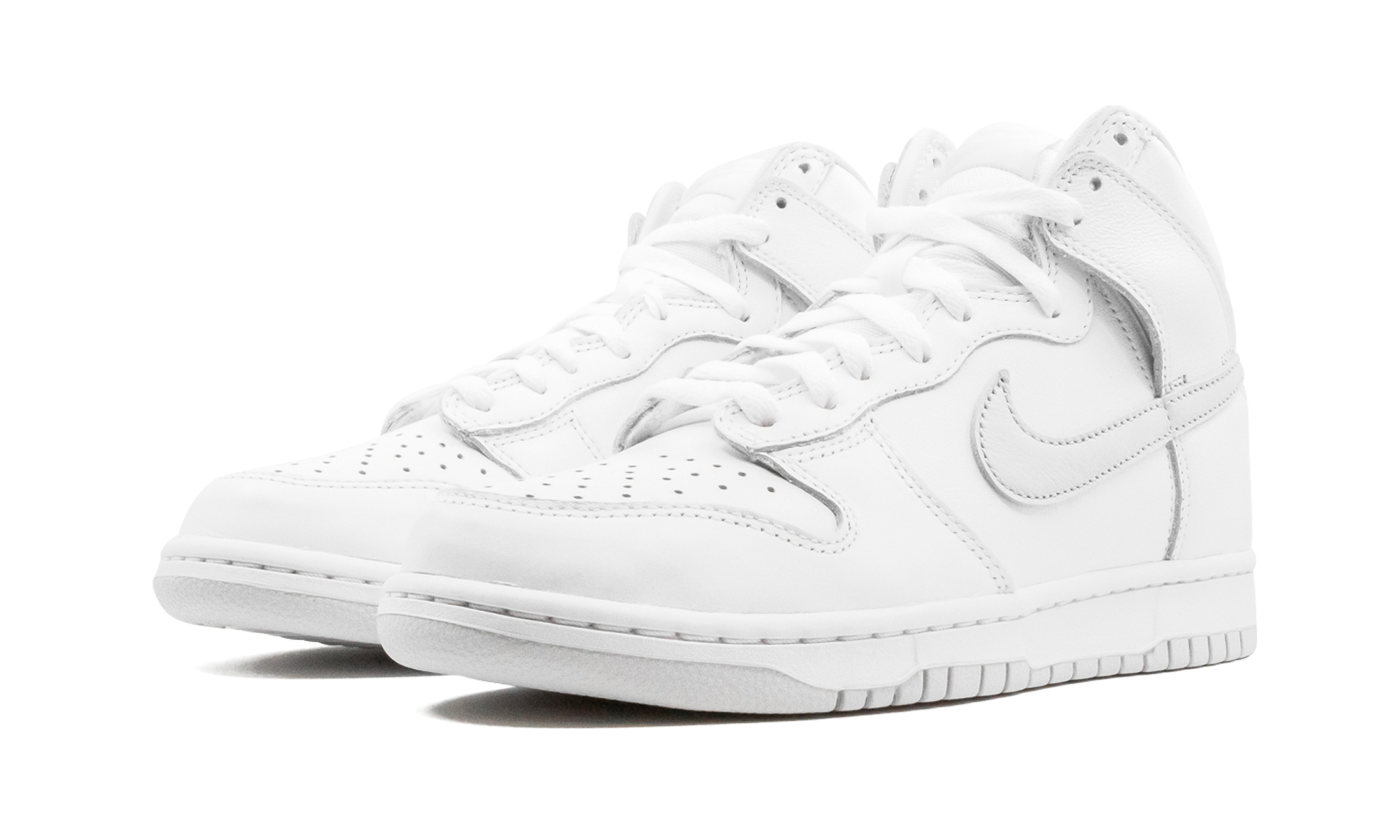 nike dunk high sp pure platinum+CZ8149-101+diagnol left view