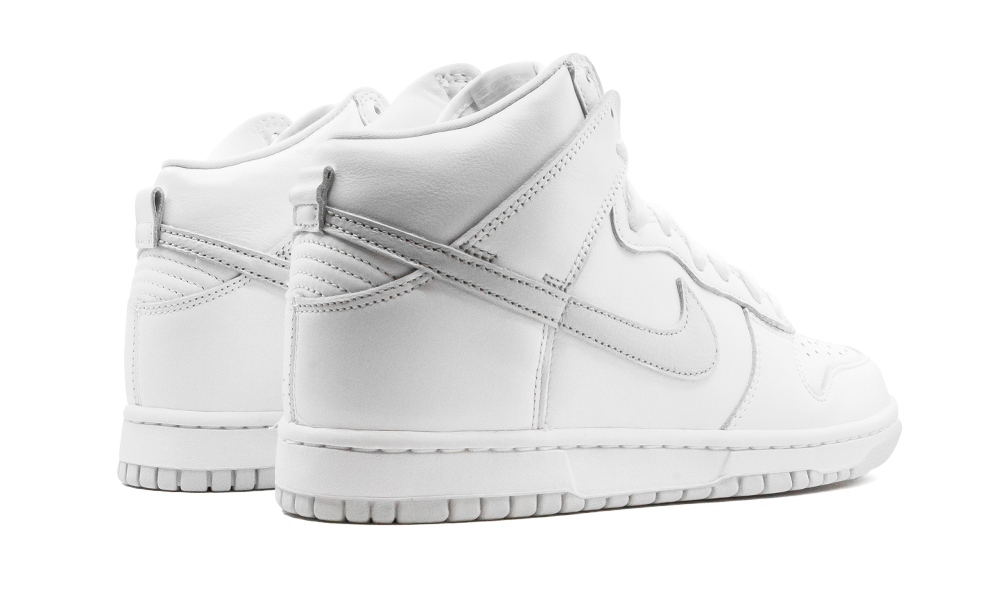 nike dunk high sp pure platinum+CZ8149-101+diagnol right behind view
