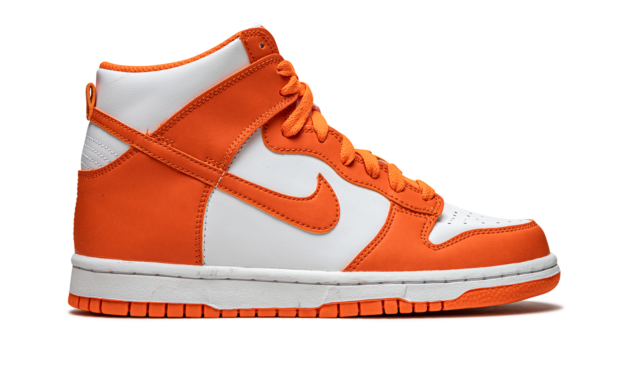 nike dunk high sp syracuse 2021 gs+DB2179-100+right view